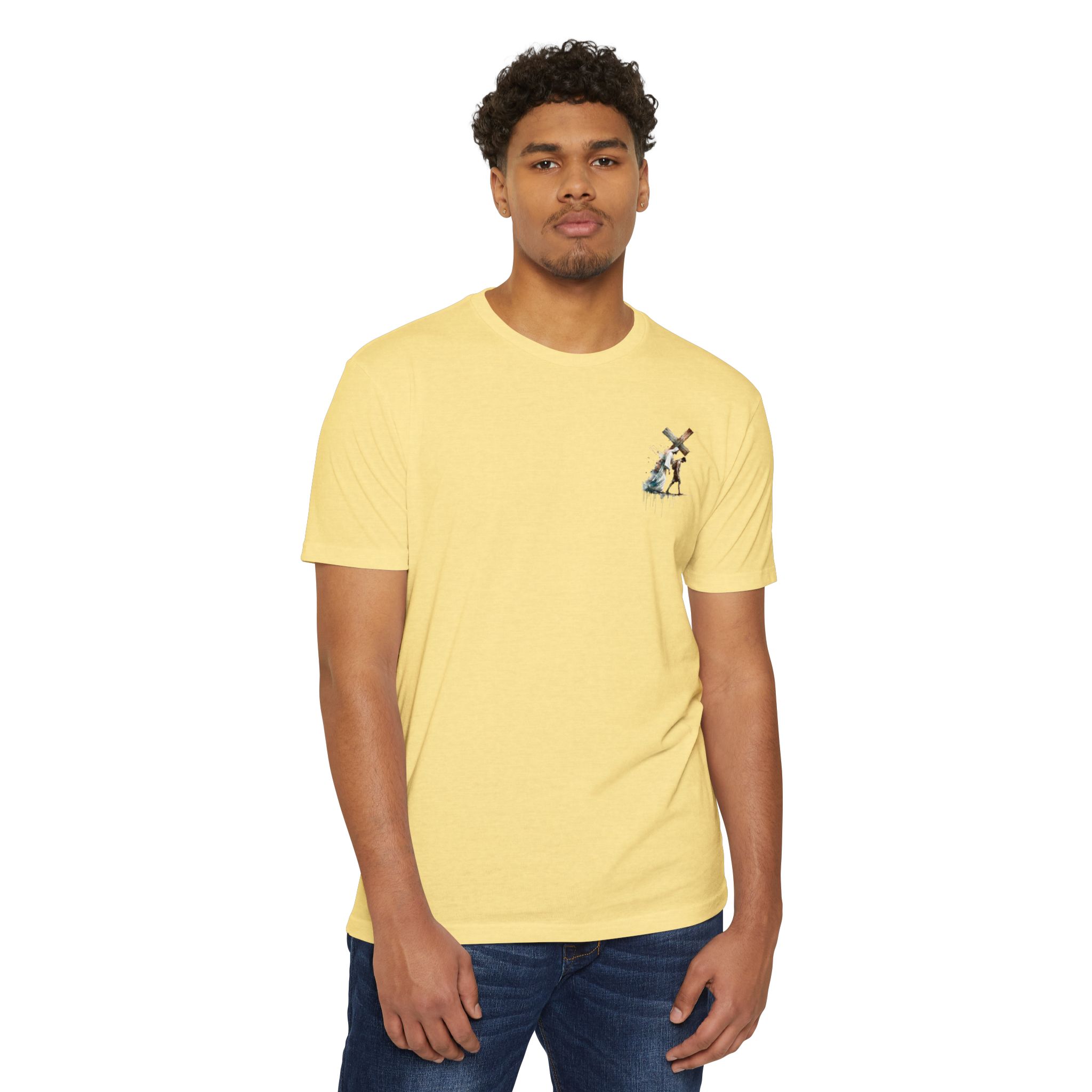 jesus is the way t shirt — christian faith graphic tee (john 14:6) jesus is the way t shirt — christian faith graphic tee (john 14:6)