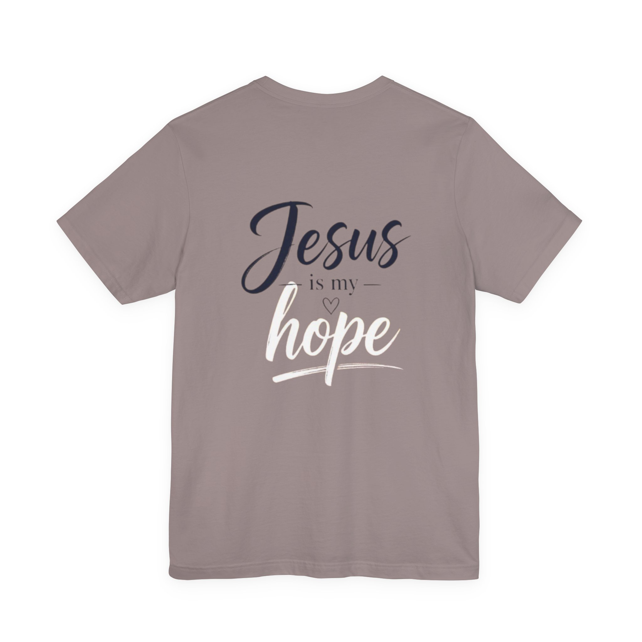 hope tee — "jesus is my hope" christian short sleeve shirt hope tee — "jesus is my hope" christian short sleeve shirt