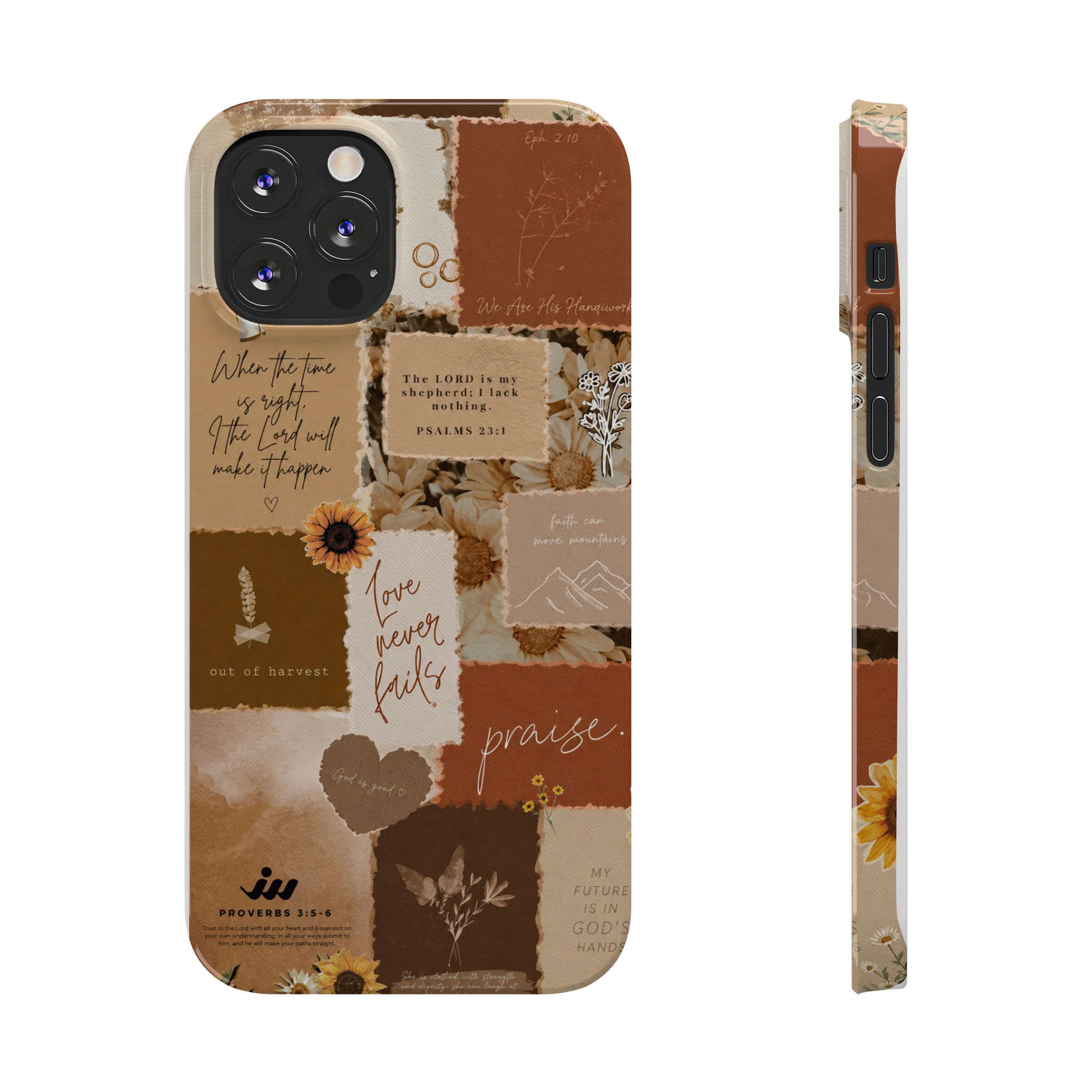 earthy floral collage with inspirational quotes earthy floral collage with inspirational quotes