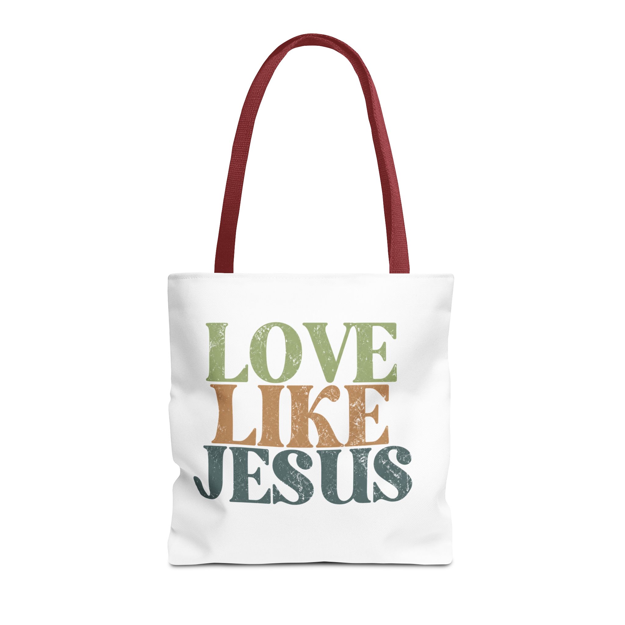 love like jesus tote bag – christian inspirational canvas tote love like jesus tote bag – christian inspirational canvas tote