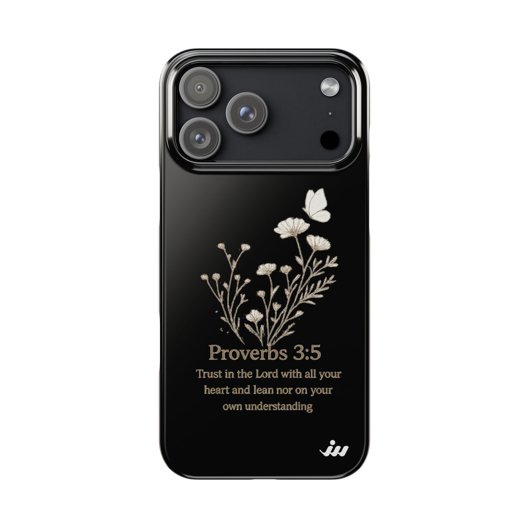 proverbs 3:5 floral phone case proverbs 3:5 floral phone case