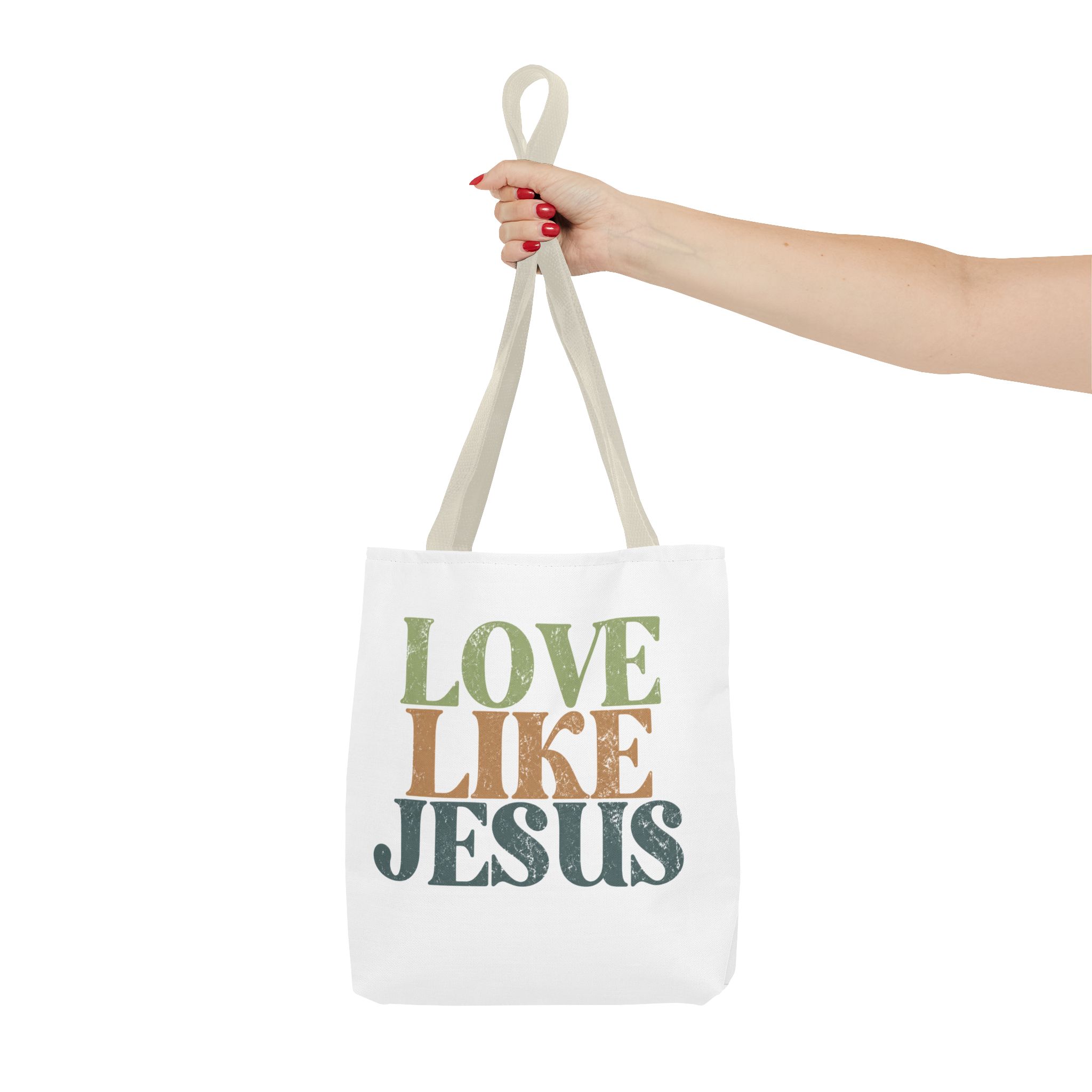 love like jesus tote bag – christian inspirational canvas tote love like jesus tote bag – christian inspirational canvas tote