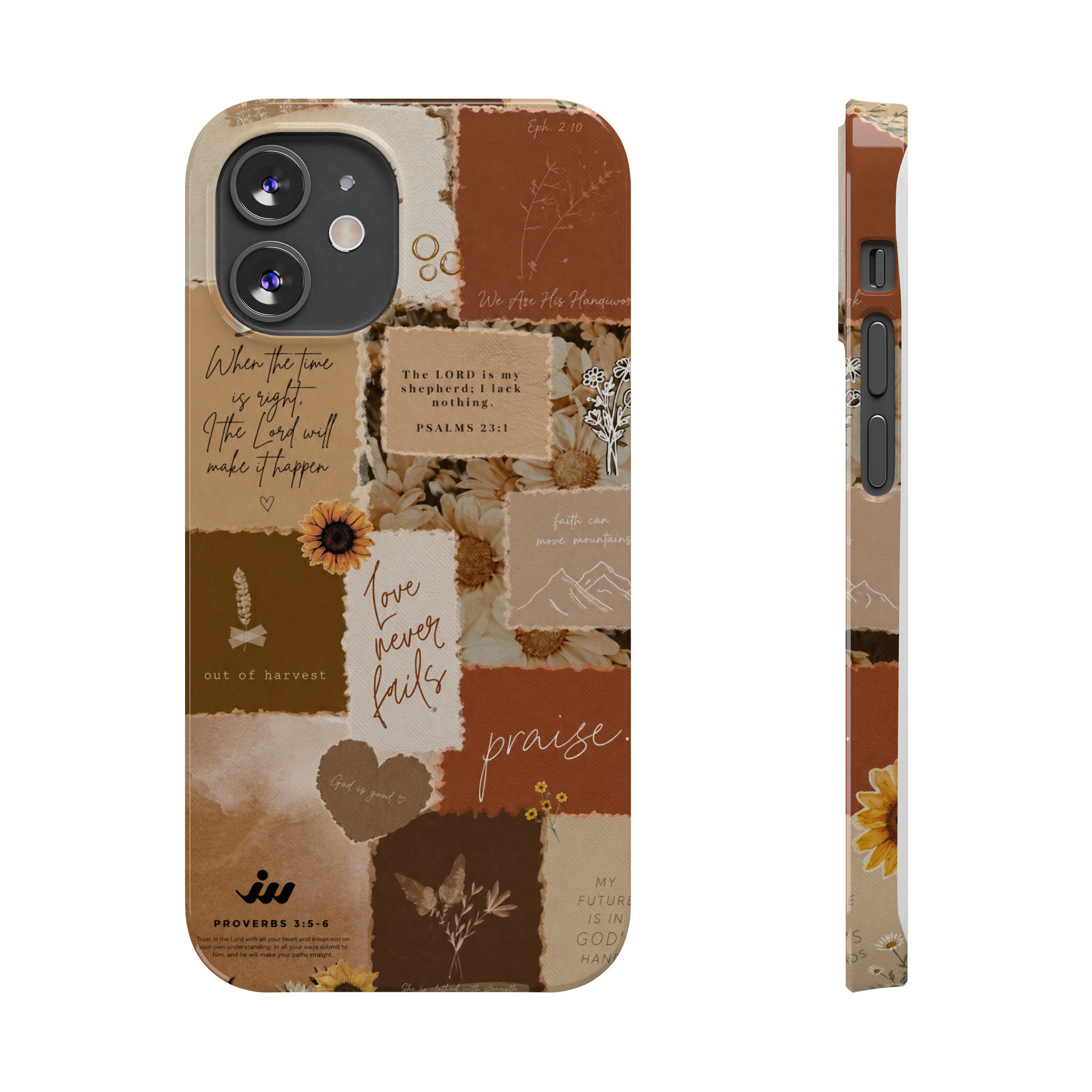earthy floral collage with inspirational quotes earthy floral collage with inspirational quotes