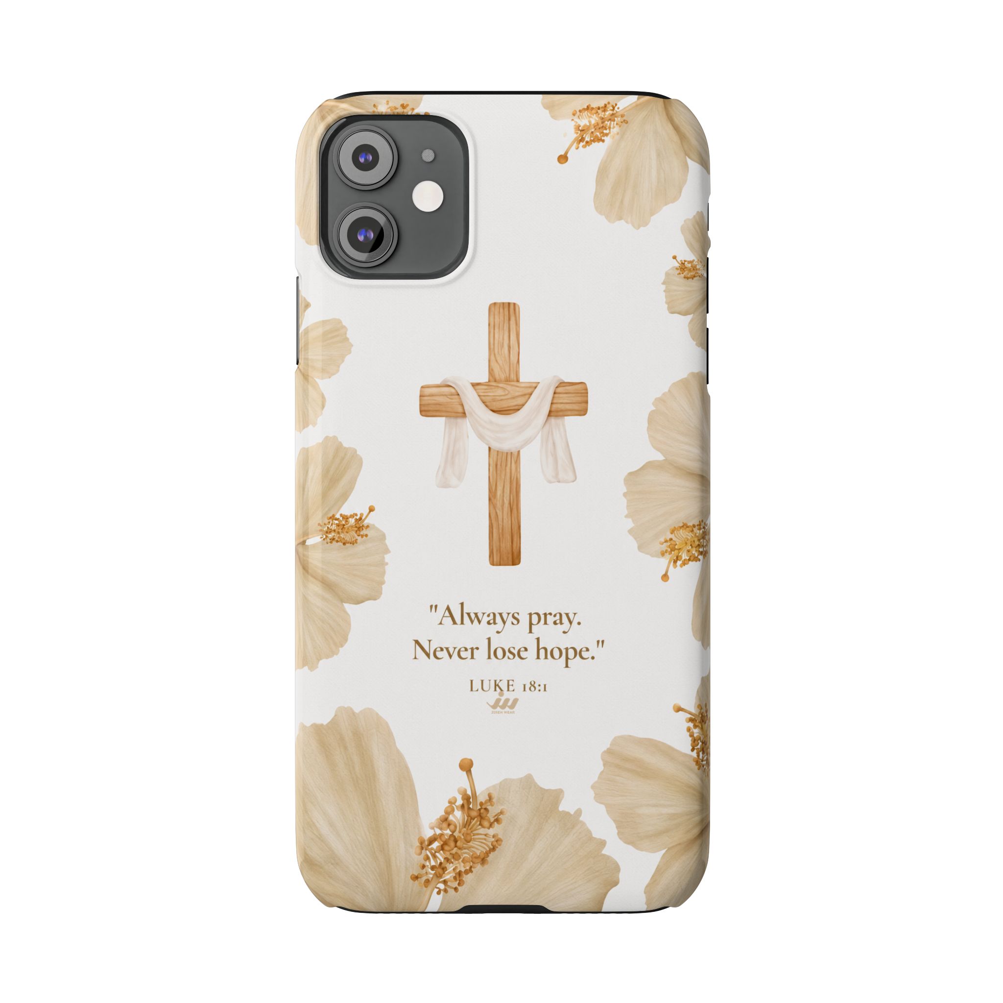 christian cross floral slim phone case christian cross floral slim phone case