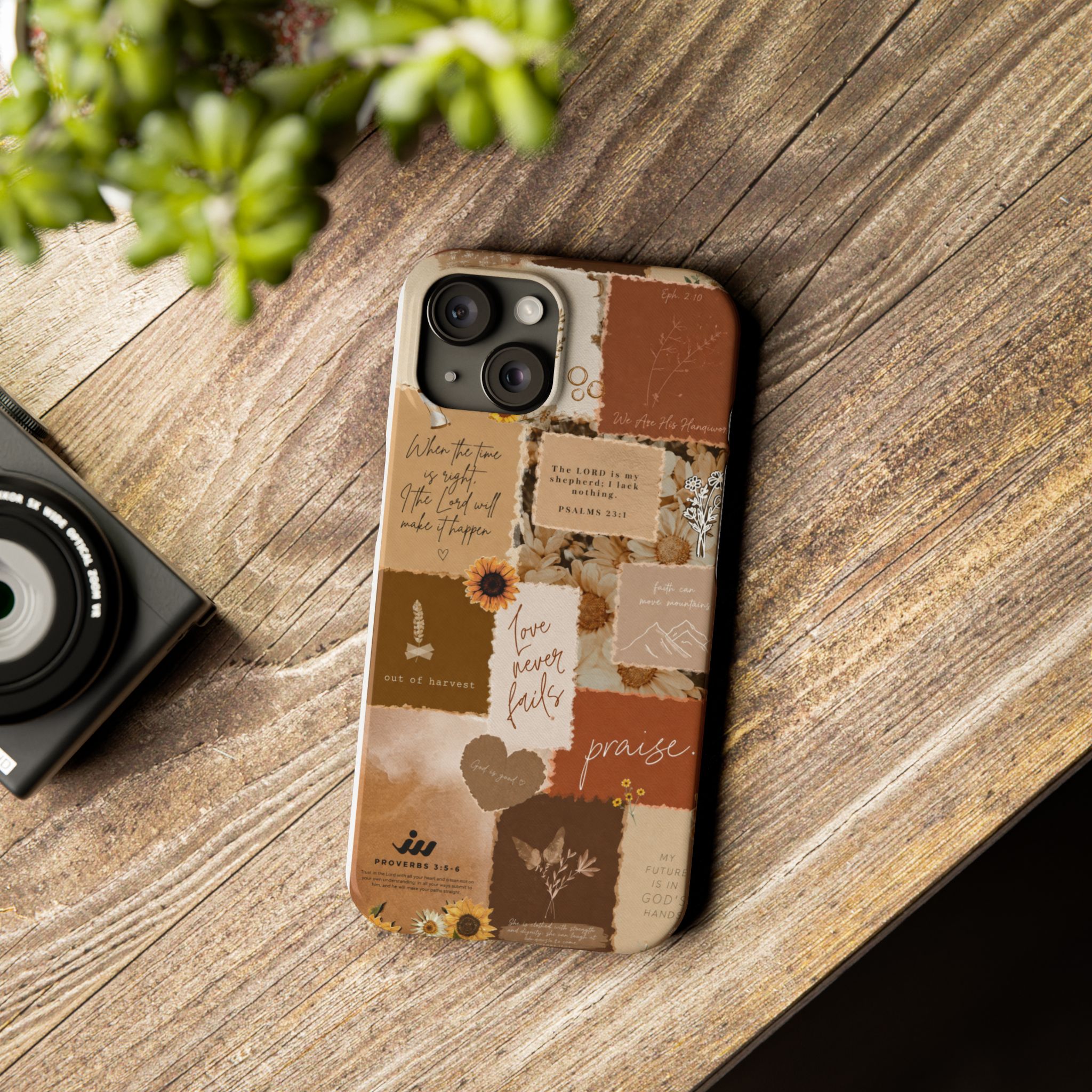 earthy floral collage with inspirational quotes earthy floral collage with inspirational quotes