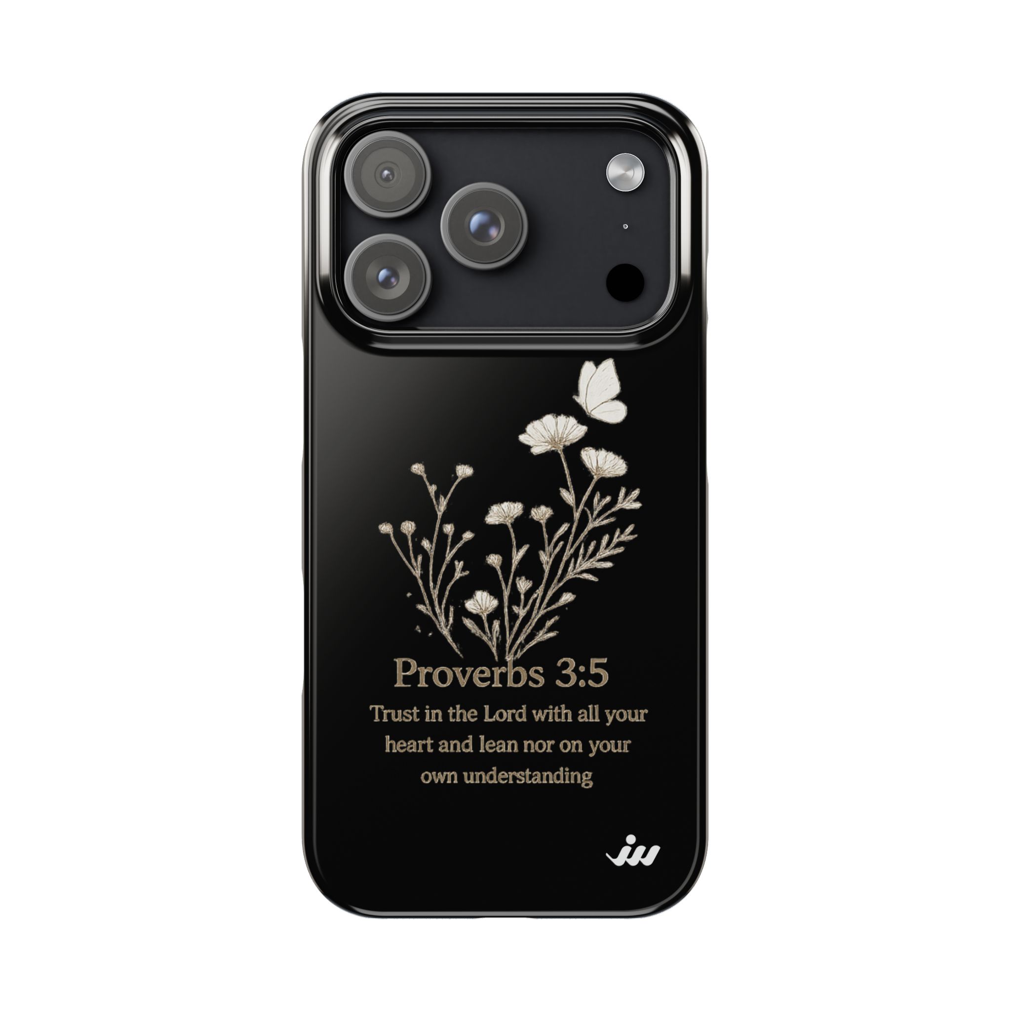 proverbs 3:5 floral phone case proverbs 3:5 floral phone case