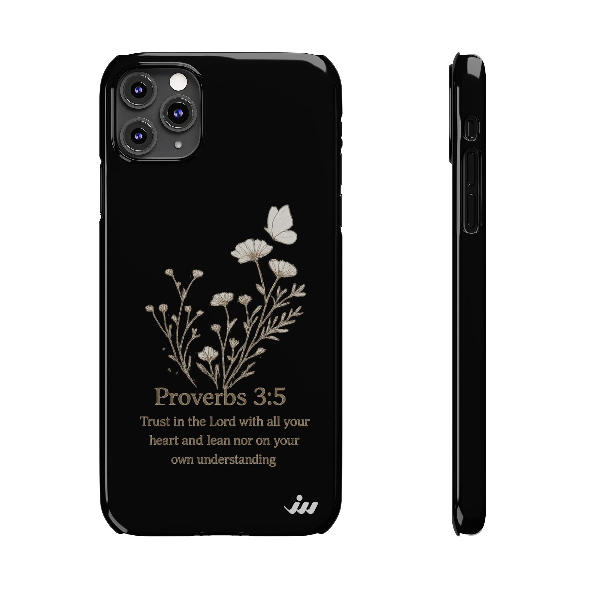 proverbs 3:5 floral phone case proverbs 3:5 floral phone case