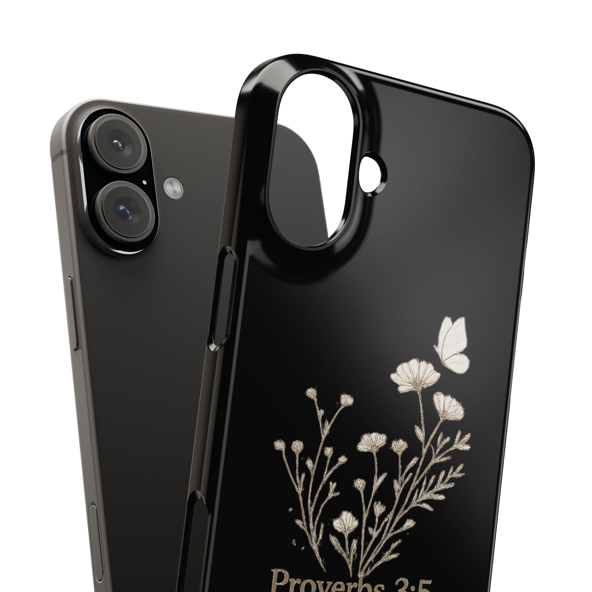 proverbs 3:5 floral phone case proverbs 3:5 floral phone case