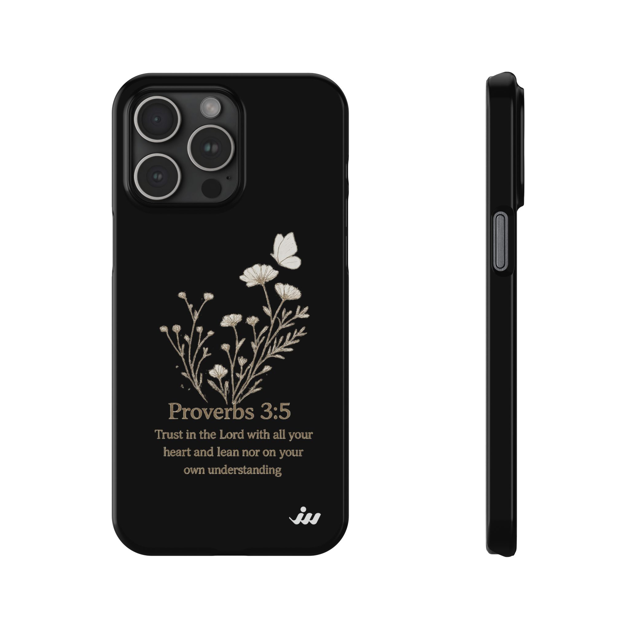 proverbs 3:5 floral phone case proverbs 3:5 floral phone case