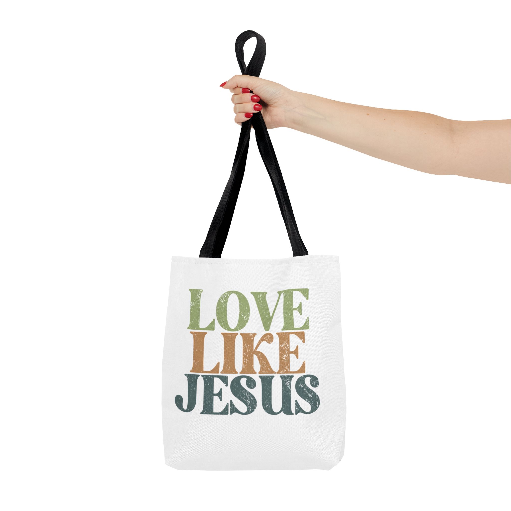 love like jesus tote bag – christian inspirational canvas tote love like jesus tote bag – christian inspirational canvas tote