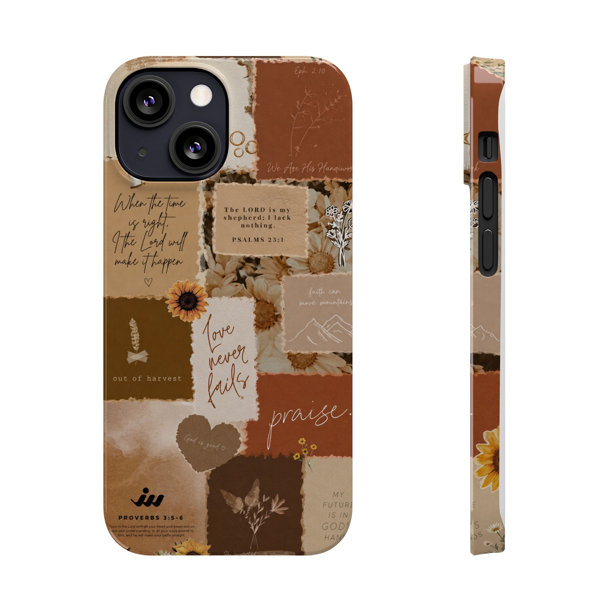 earthy floral collage with inspirational quotes earthy floral collage with inspirational quotes