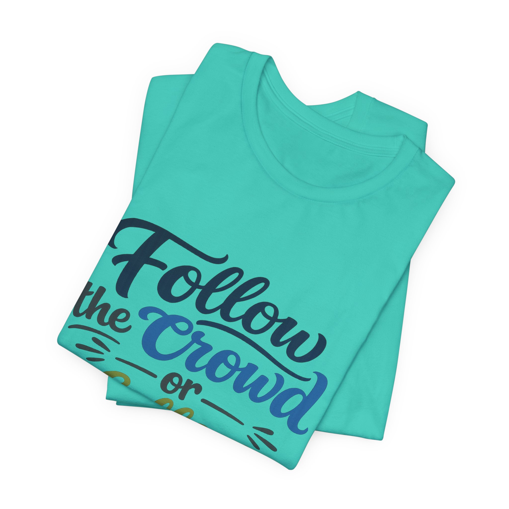 follow the crowd or follow christ t‑shirt follow the crowd or follow christ t‑shirt