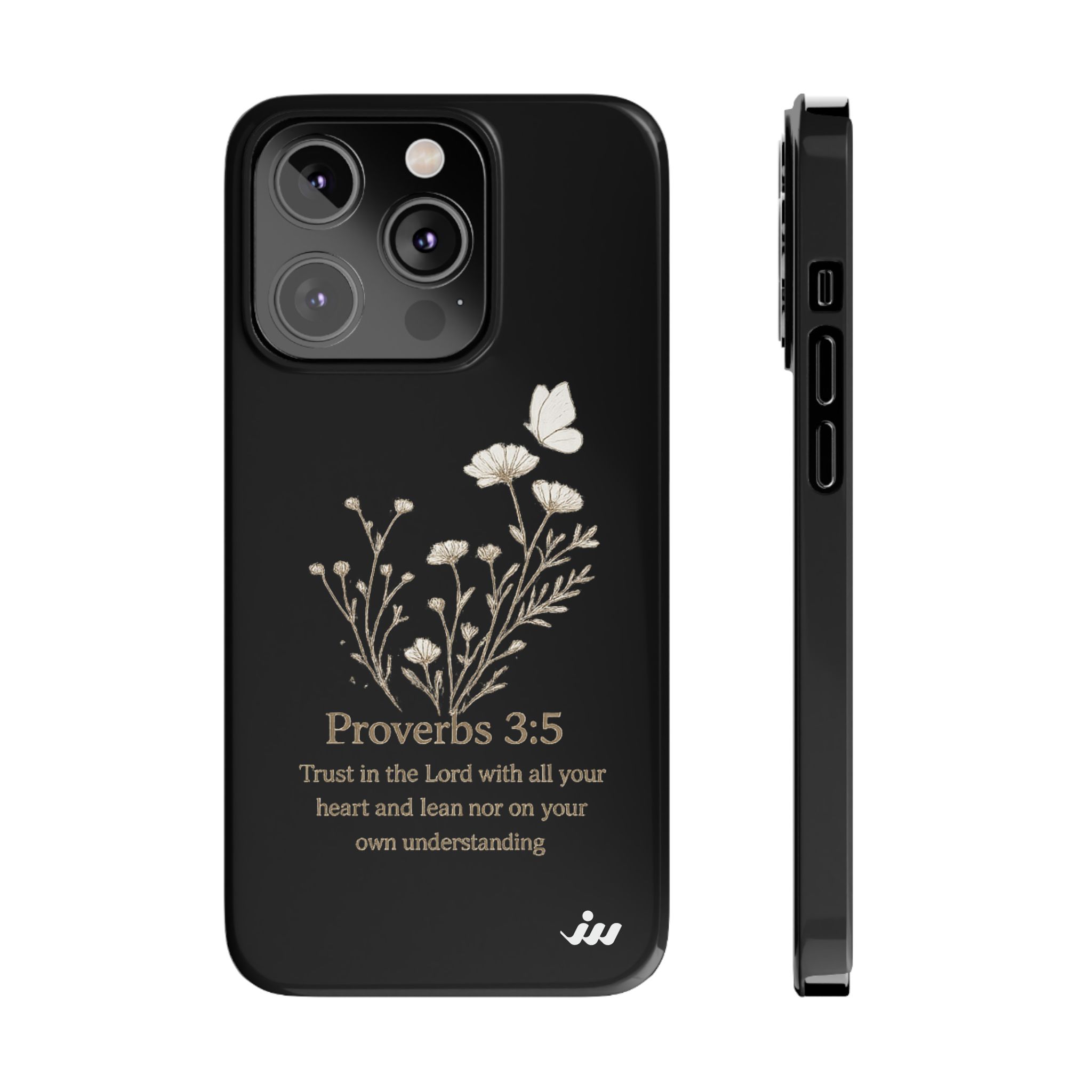 proverbs 3:5 floral phone case proverbs 3:5 floral phone case