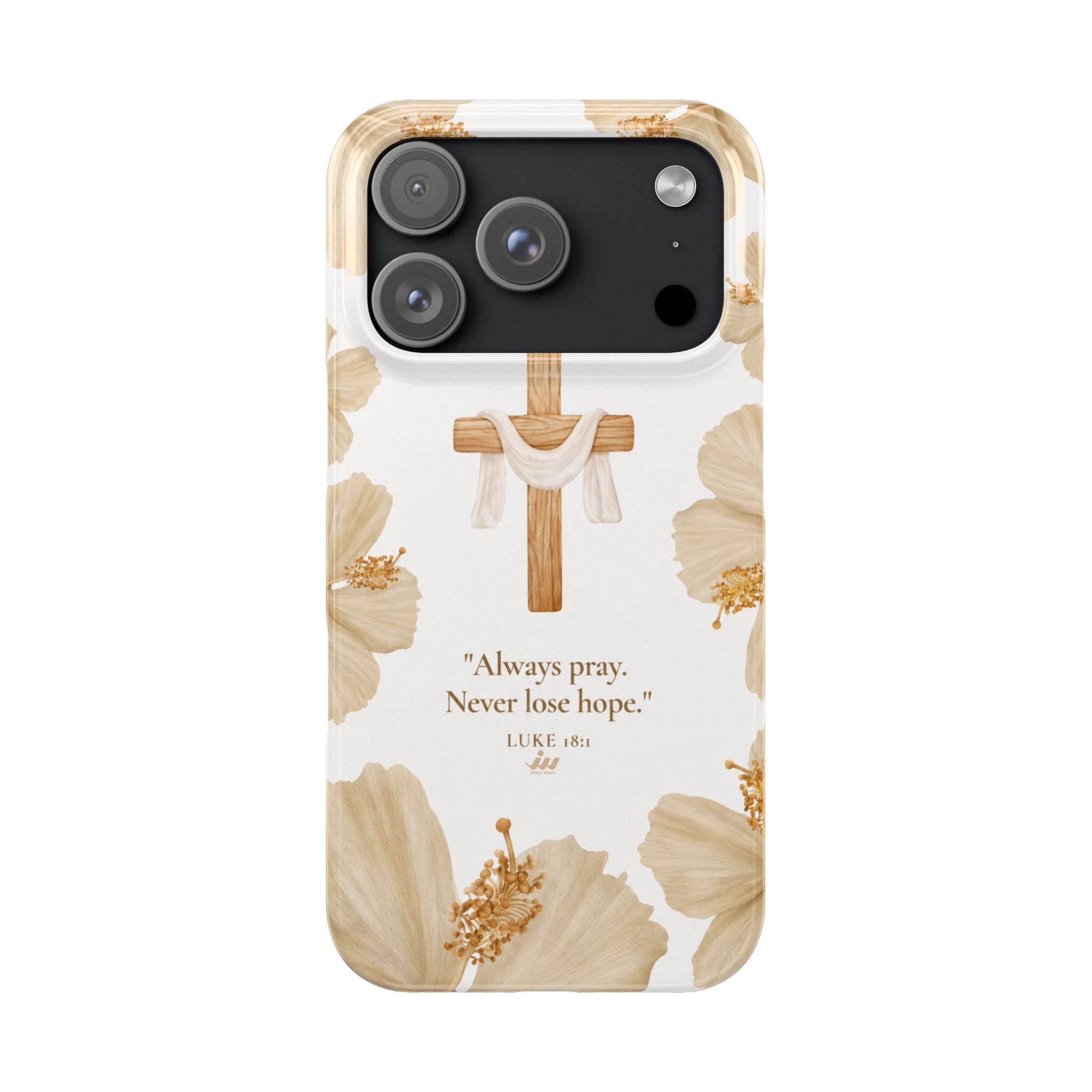 christian cross floral slim phone case christian cross floral slim phone case