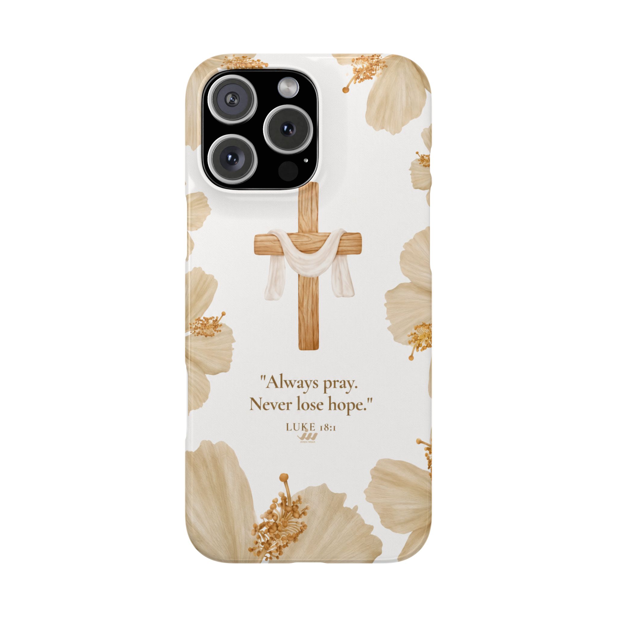 christian cross floral slim phone case christian cross floral slim phone case