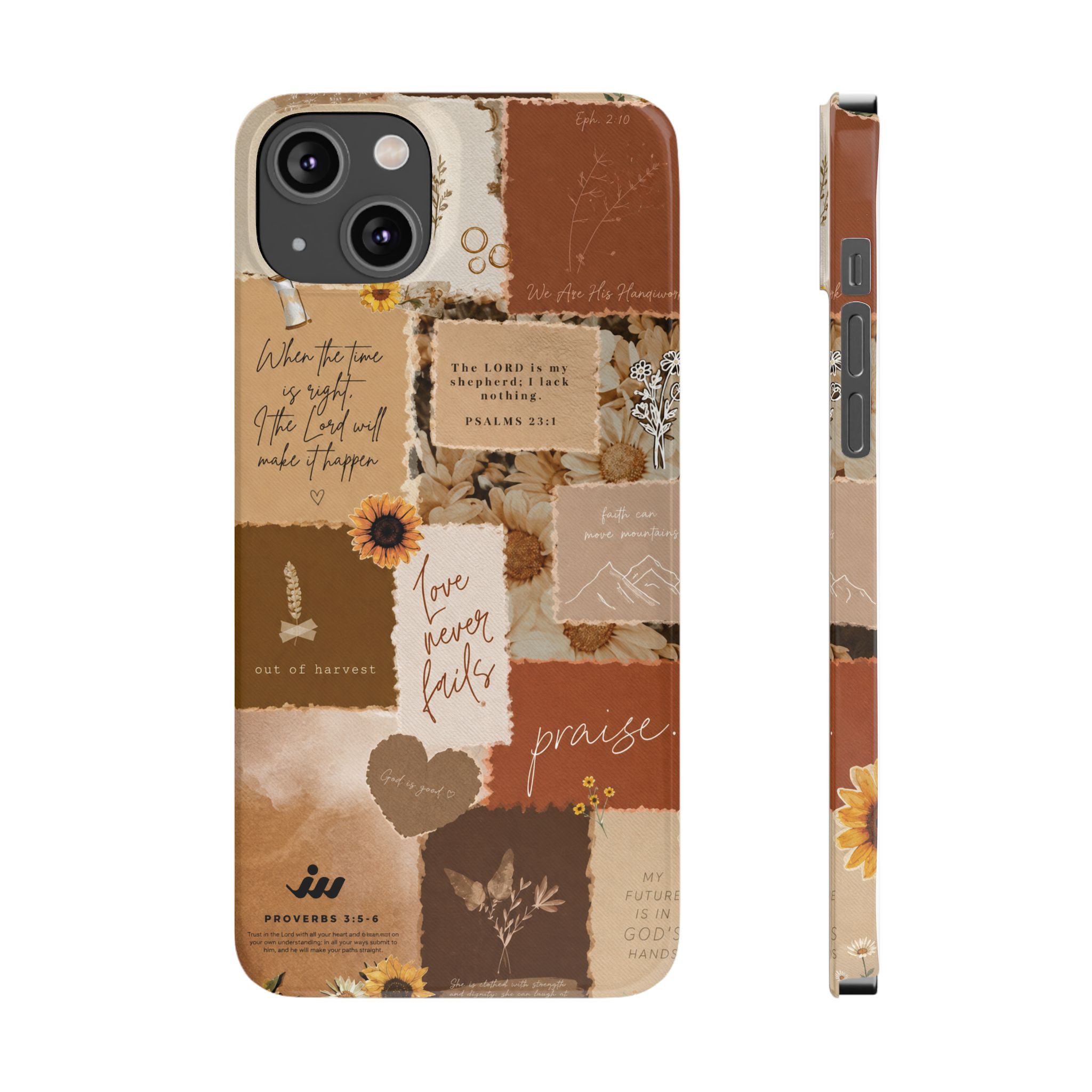 earthy floral collage with inspirational quotes earthy floral collage with inspirational quotes