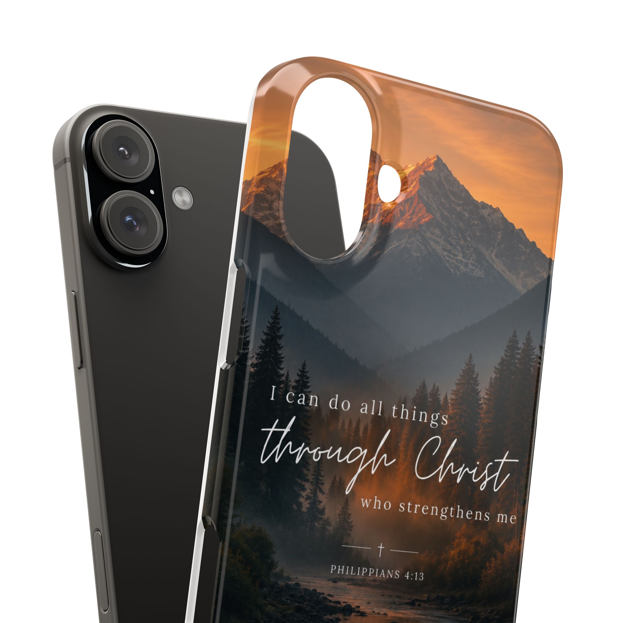 mountain sunset christian phone cover mountain sunset christian phone cover