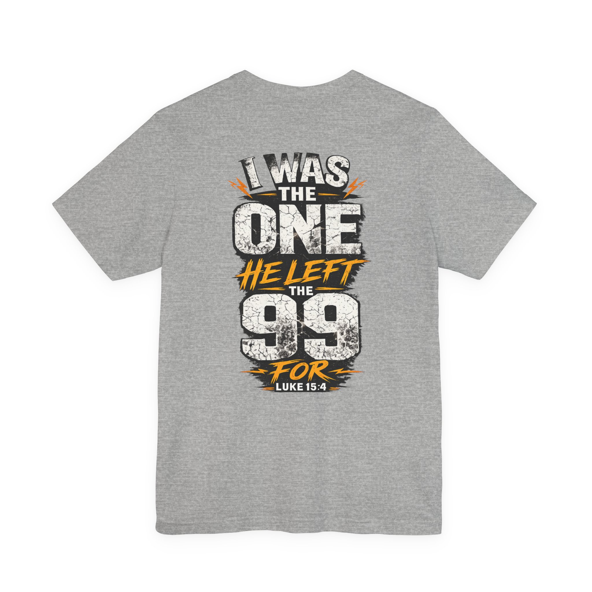 christian 'i was the one he left the 99 for' graphic tee christian 'i was the one he left the 99 for' graphic tee