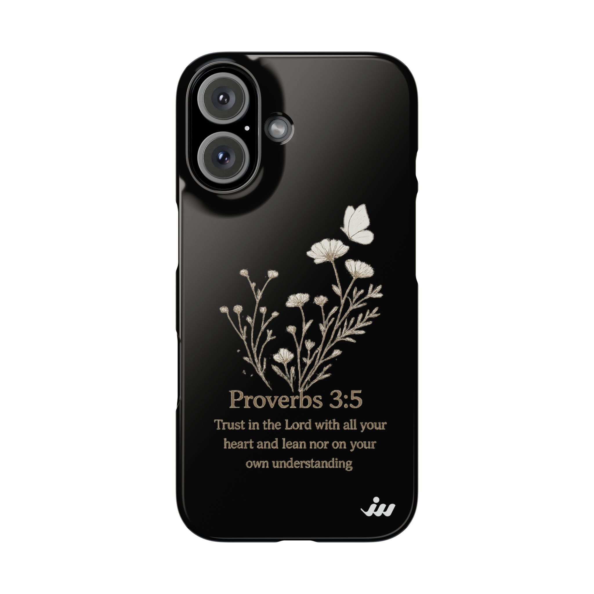 proverbs 3:5 floral phone case proverbs 3:5 floral phone case