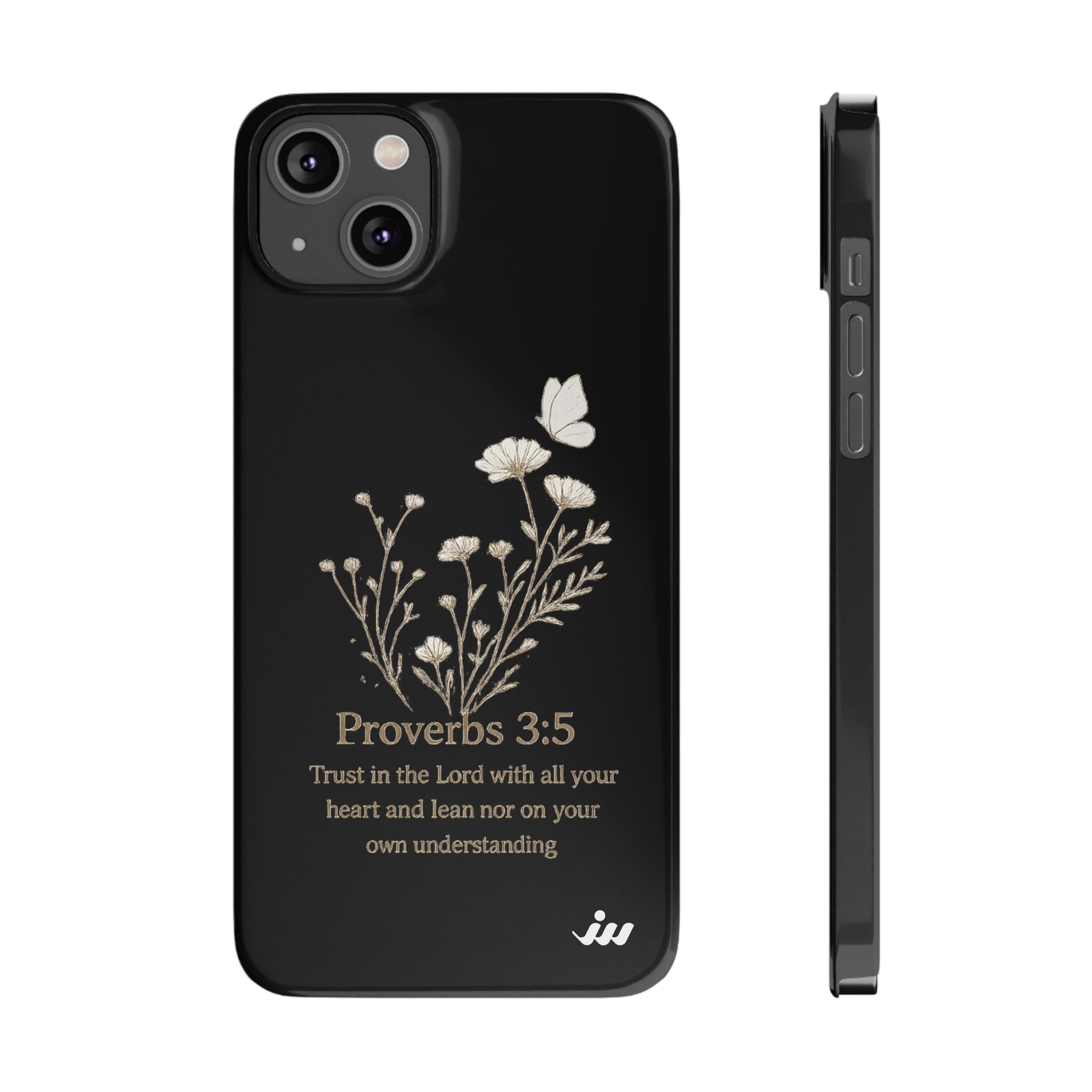 proverbs 3:5 floral phone case proverbs 3:5 floral phone case