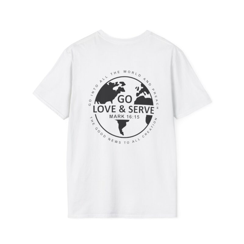 copy of love & serve tee christian t shirt