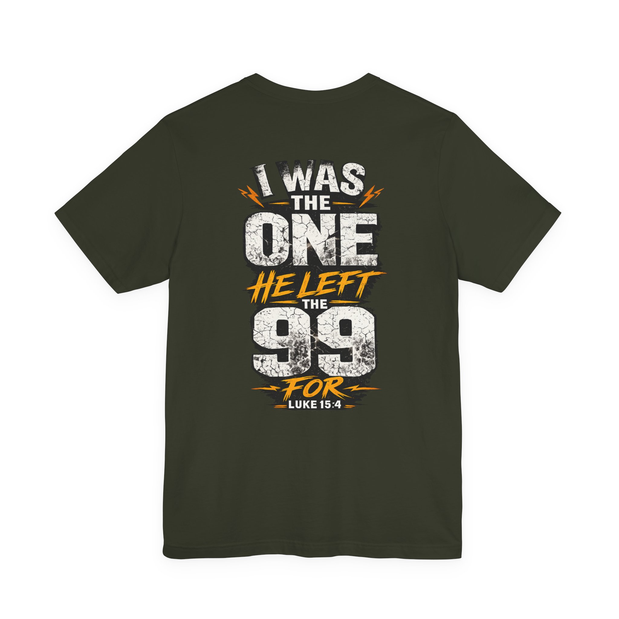 christian 'i was the one he left the 99 for' graphic tee christian 'i was the one he left the 99 for' graphic tee