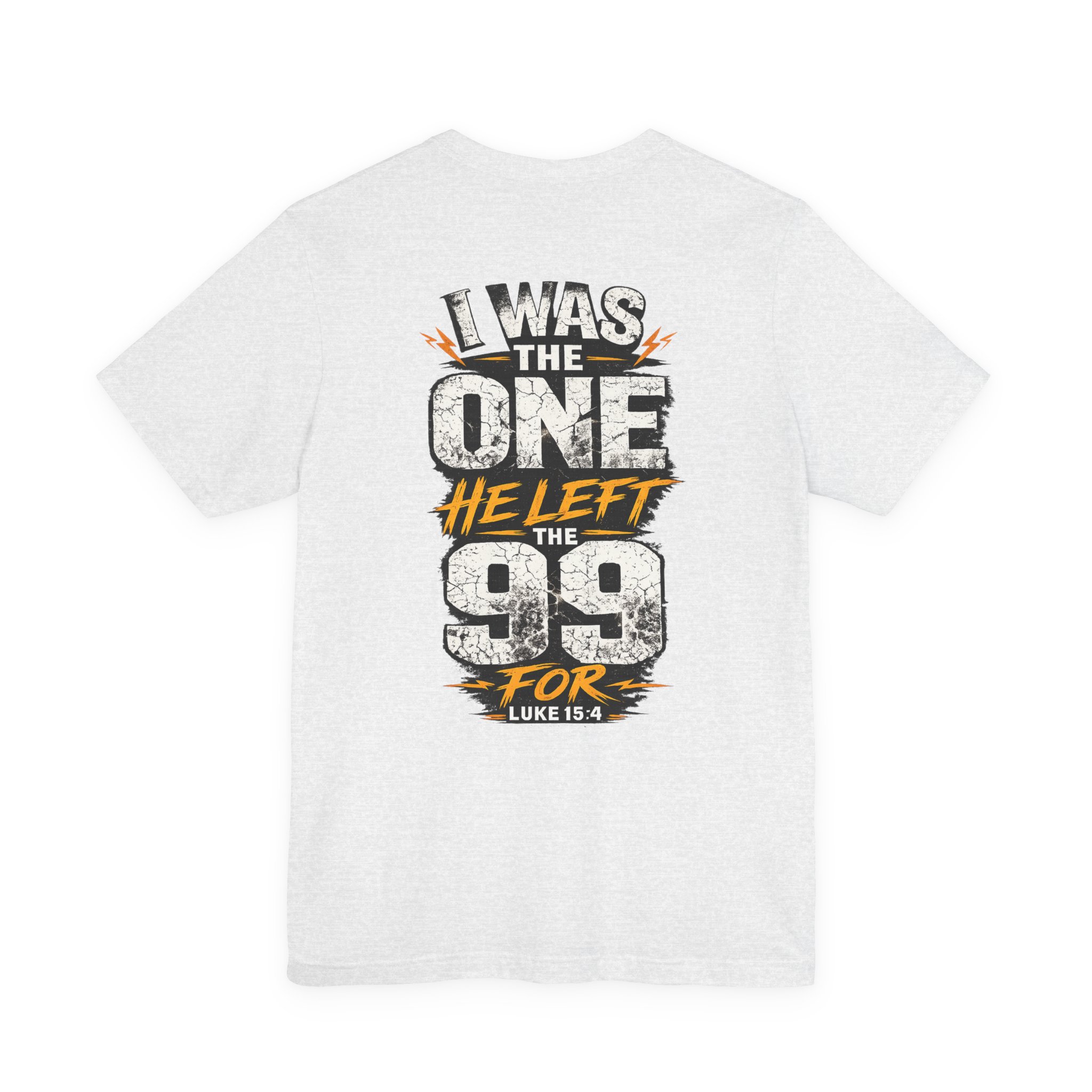 christian 'i was the one he left the 99 for' graphic tee christian 'i was the one he left the 99 for' graphic tee