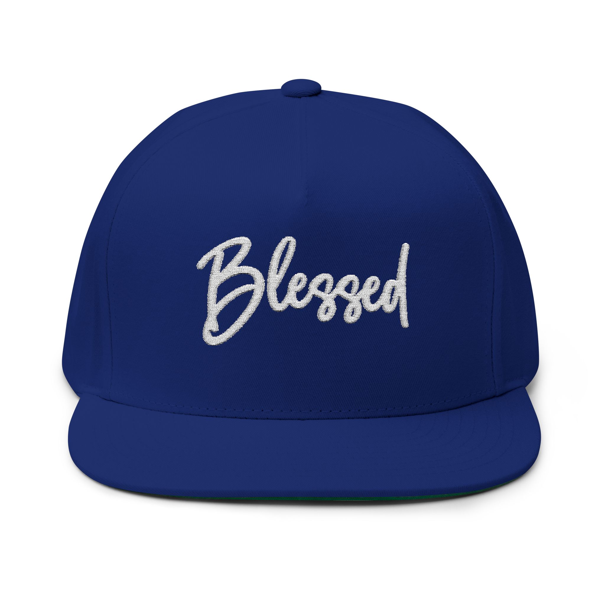 blessed embroidered flat bill christian cap blessed embroidered flat bill christian cap