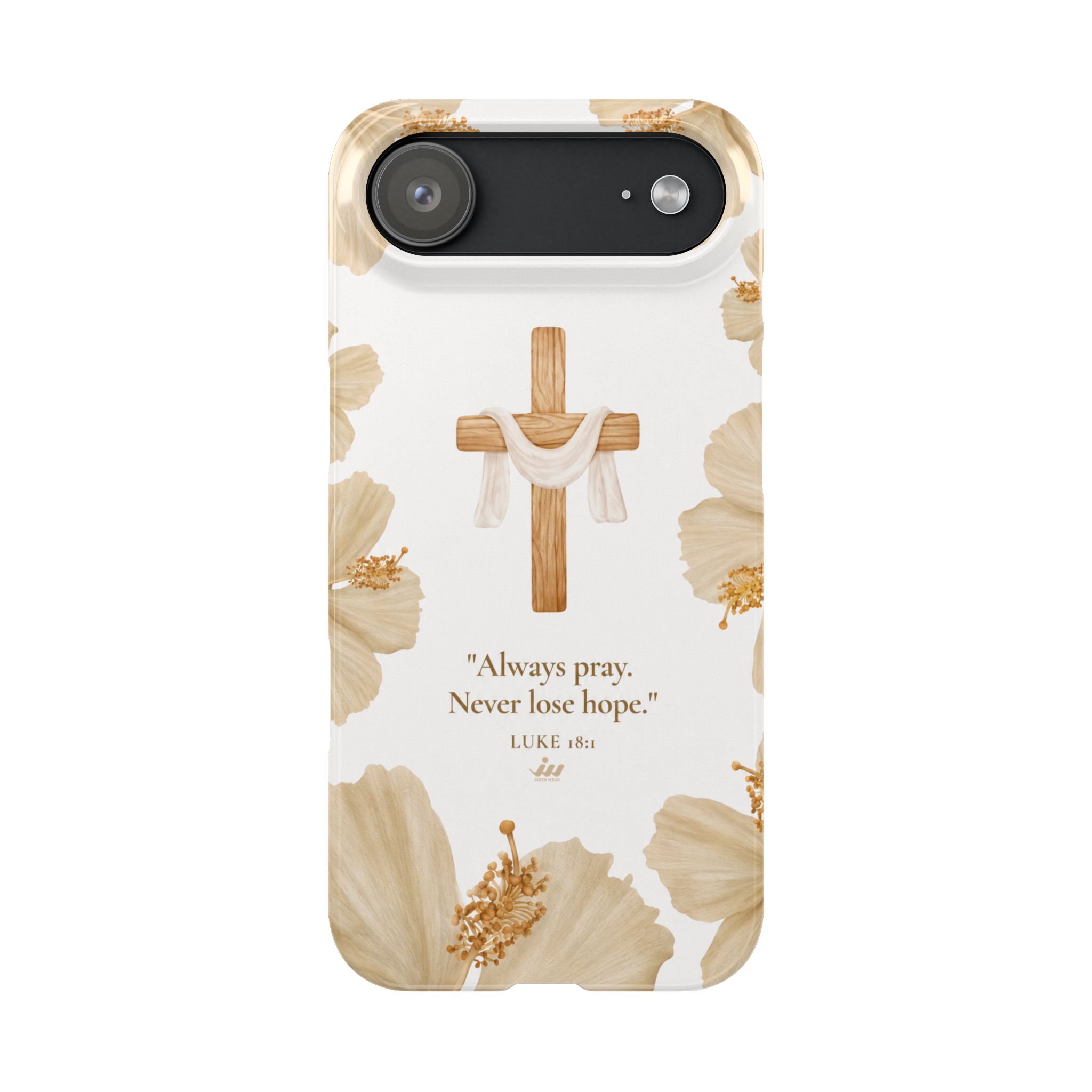 christian cross floral slim phone case christian cross floral slim phone case