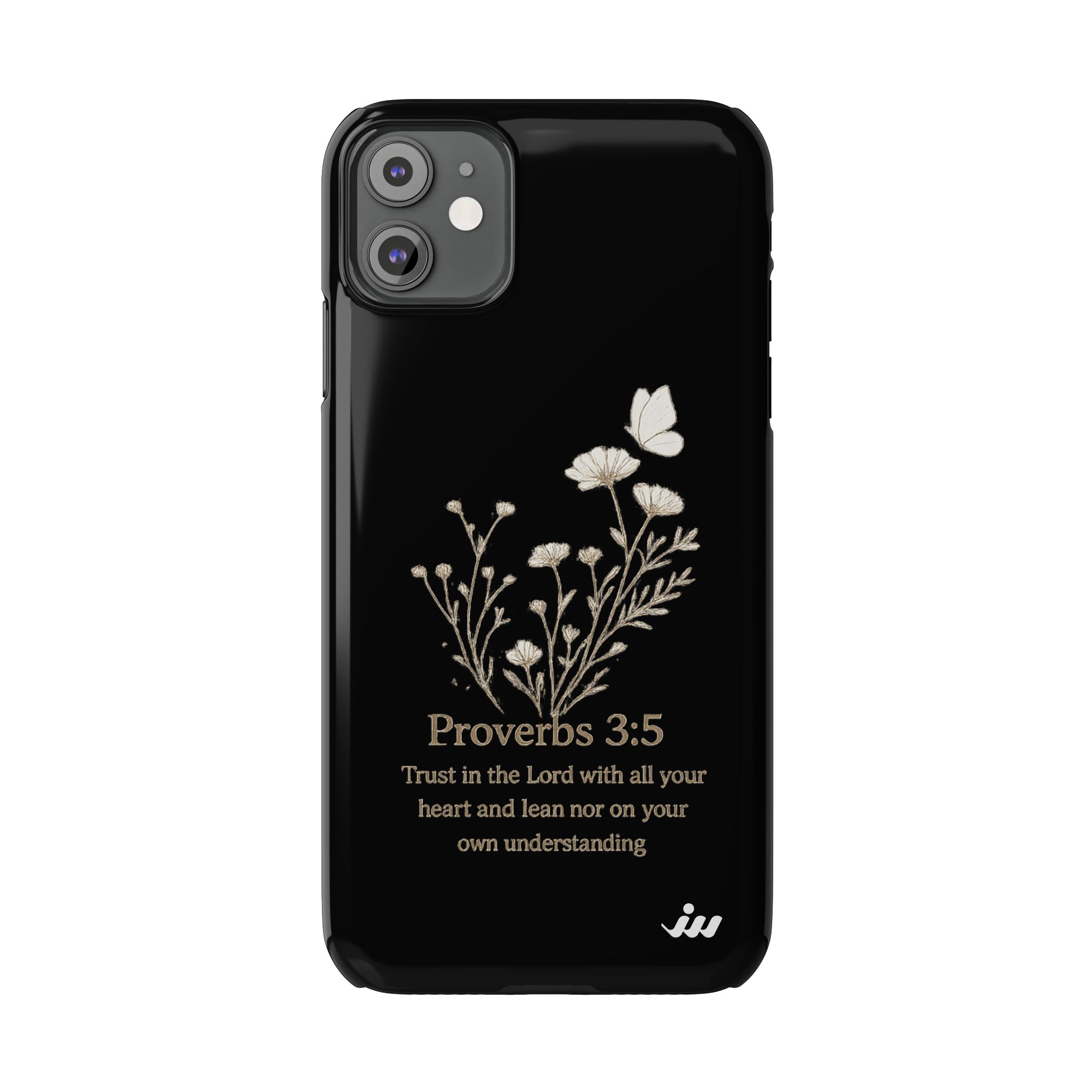 proverbs 3:5 floral phone case proverbs 3:5 floral phone case