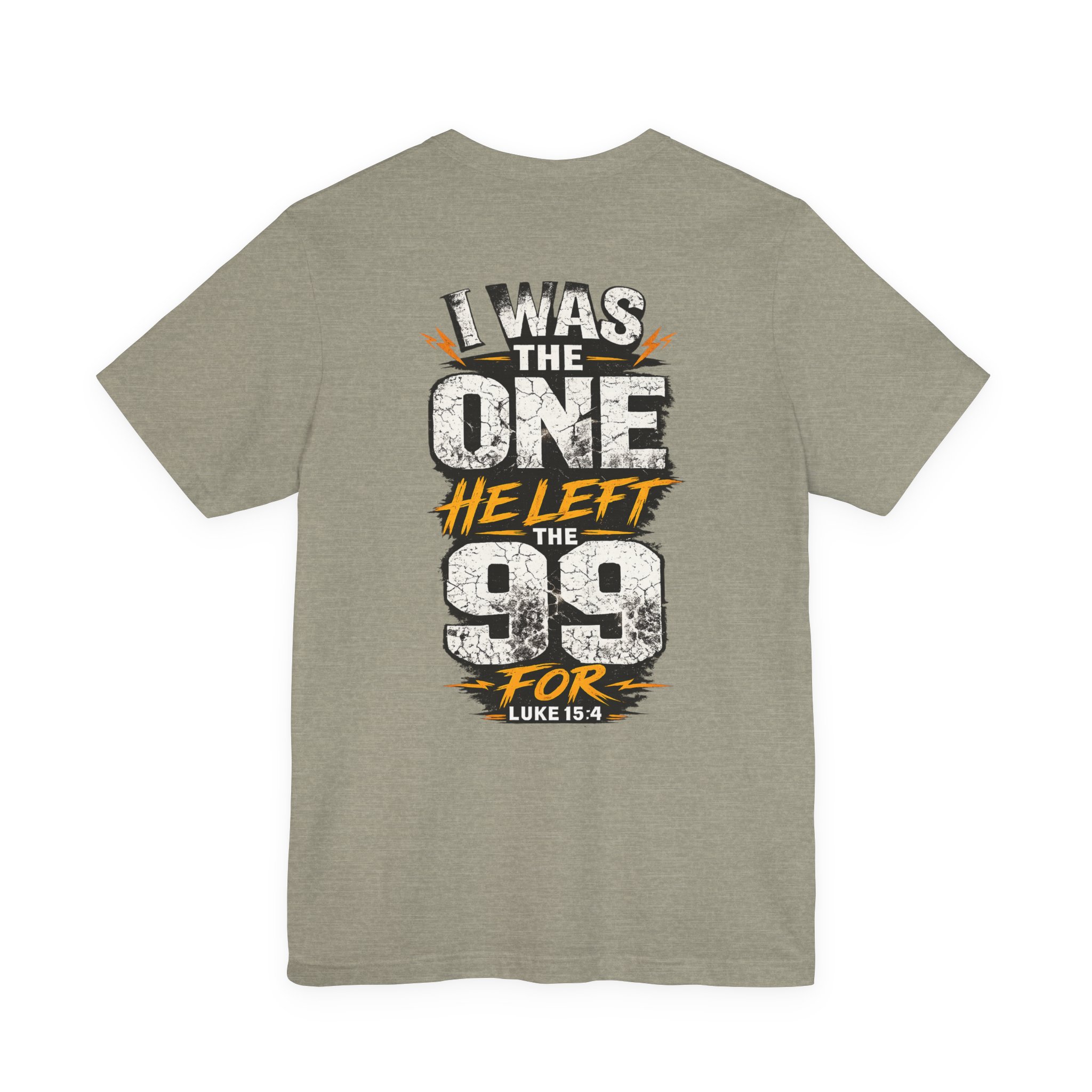 christian 'i was the one he left the 99 for' graphic tee christian 'i was the one he left the 99 for' graphic tee