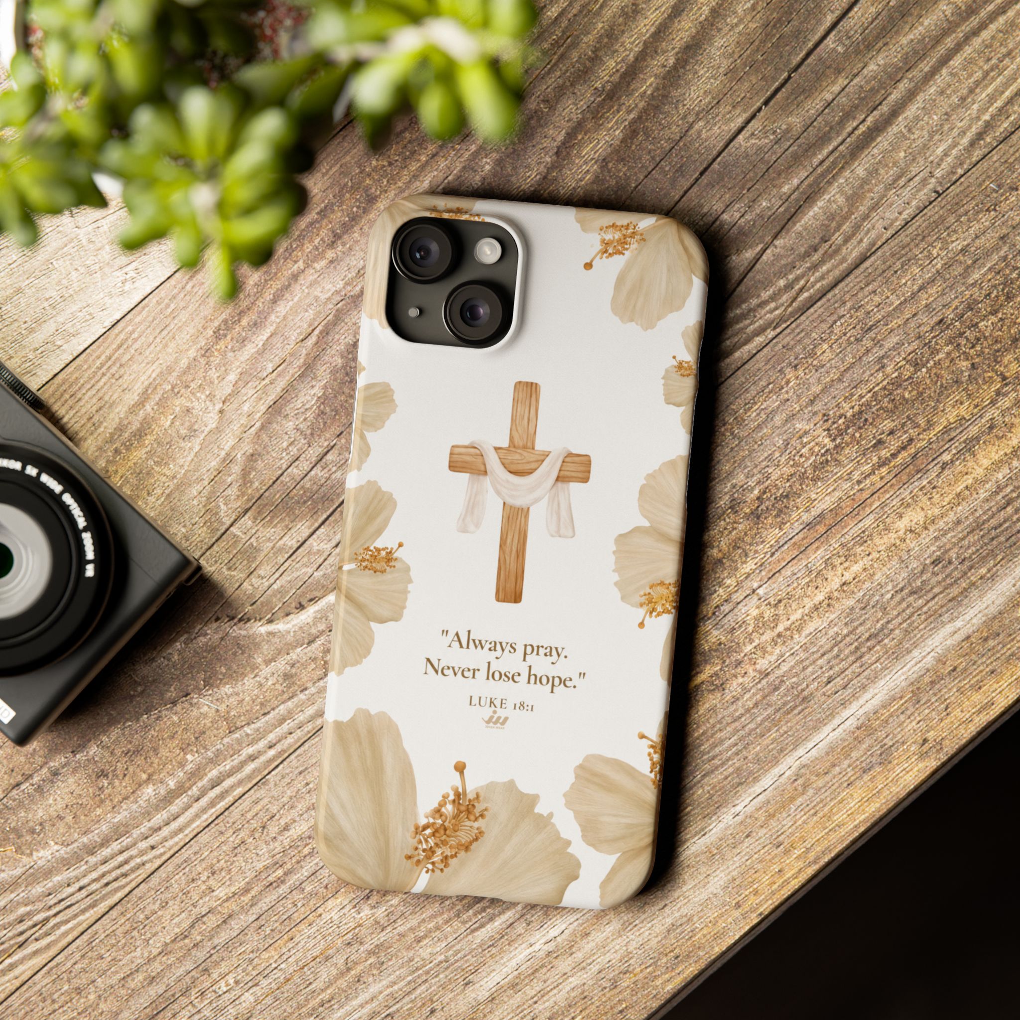 christian cross floral slim phone case christian cross floral slim phone case