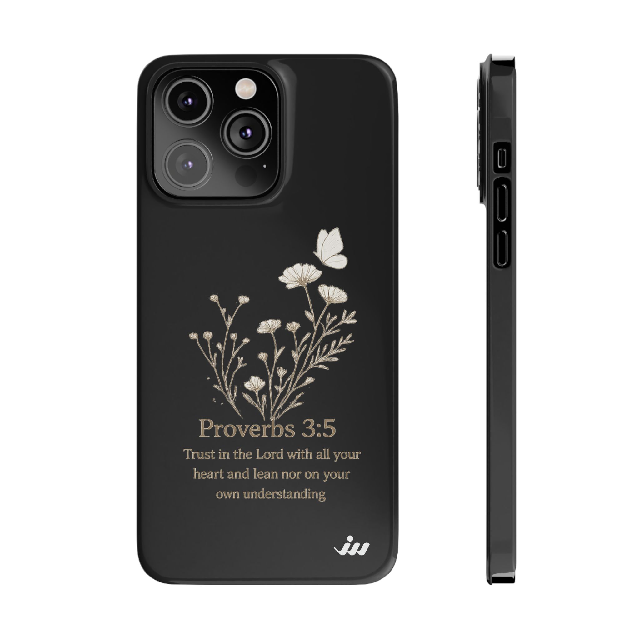 proverbs 3:5 floral phone case proverbs 3:5 floral phone case