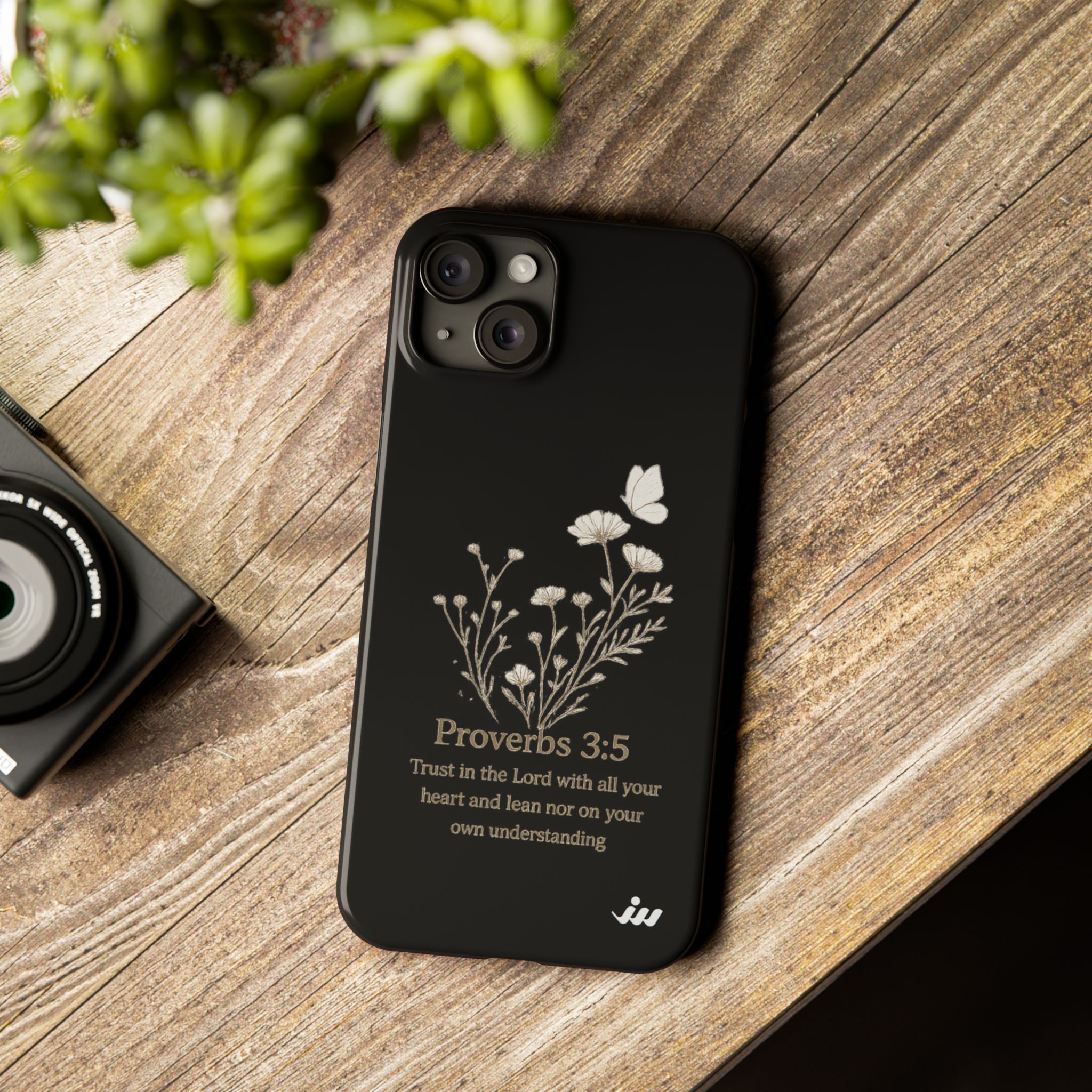 proverbs 3:5 floral phone case proverbs 3:5 floral phone case