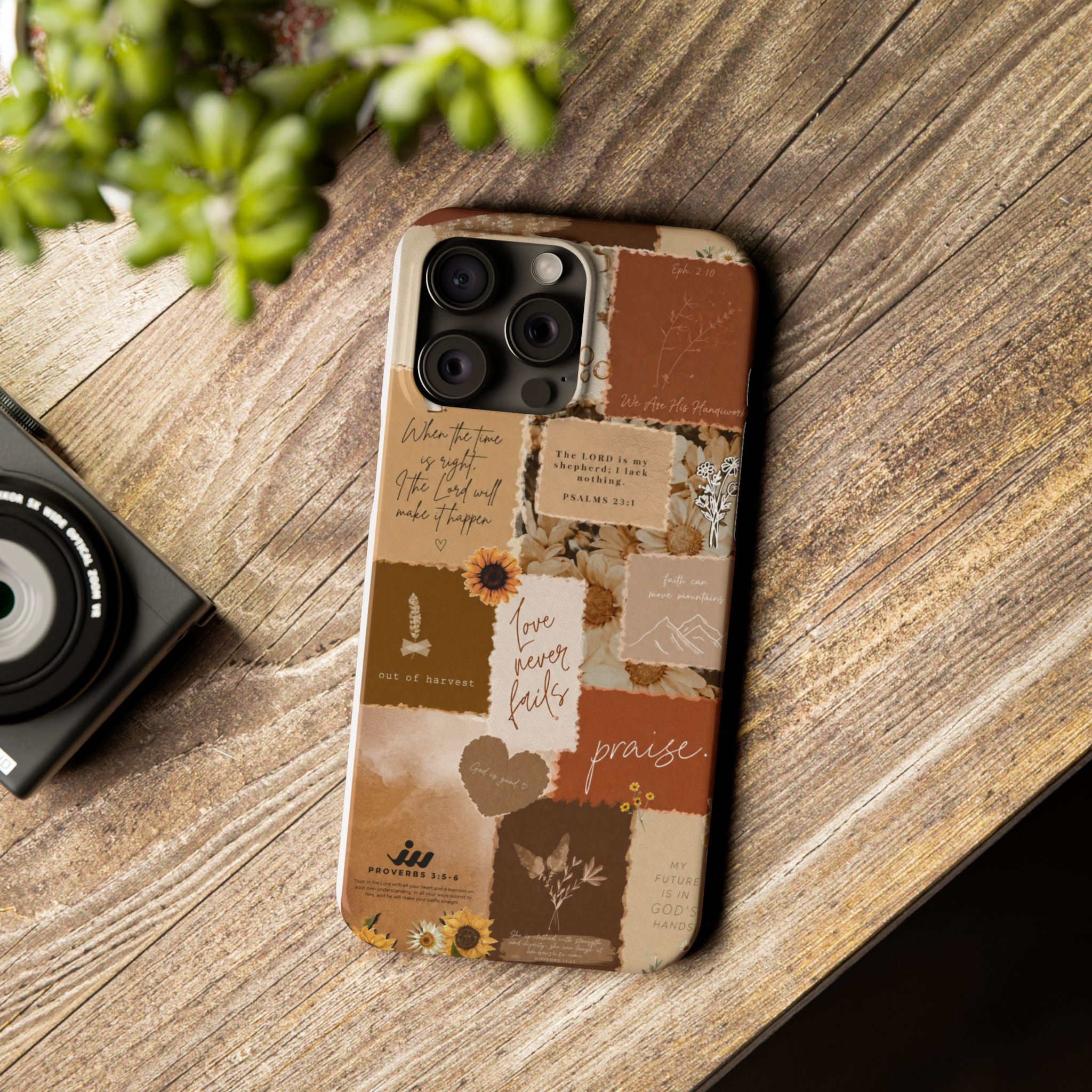 earthy floral collage with inspirational quotes earthy floral collage with inspirational quotes