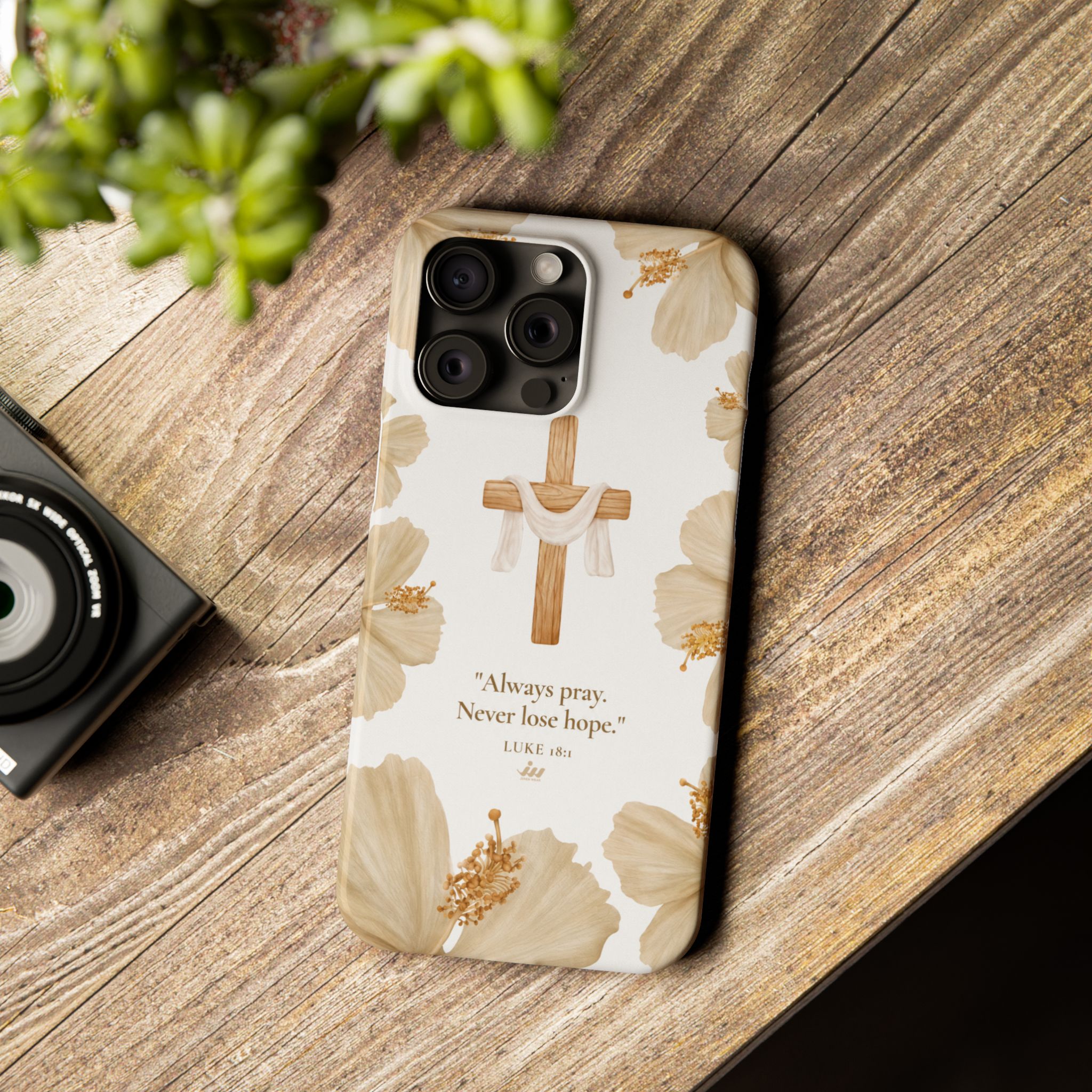 christian cross floral slim phone case christian cross floral slim phone case
