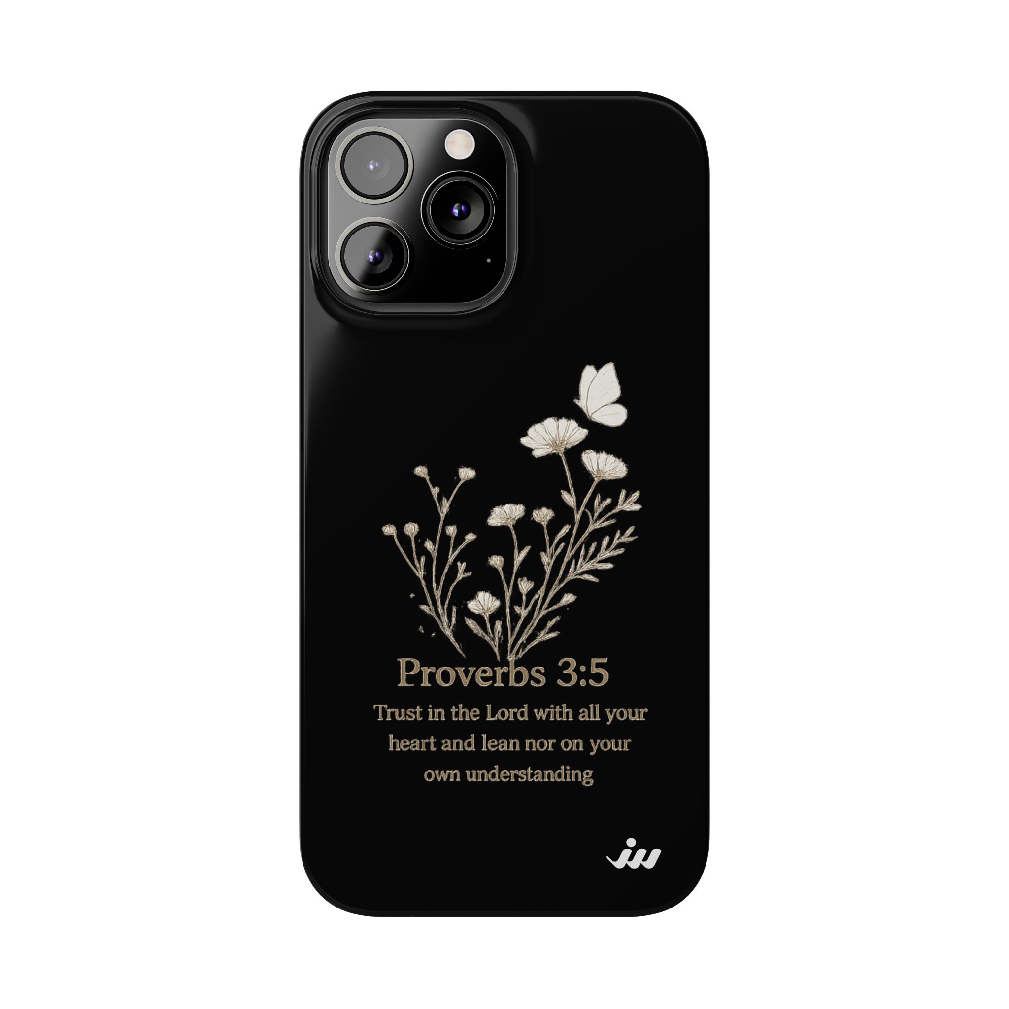 proverbs 3:5 floral phone case proverbs 3:5 floral phone case