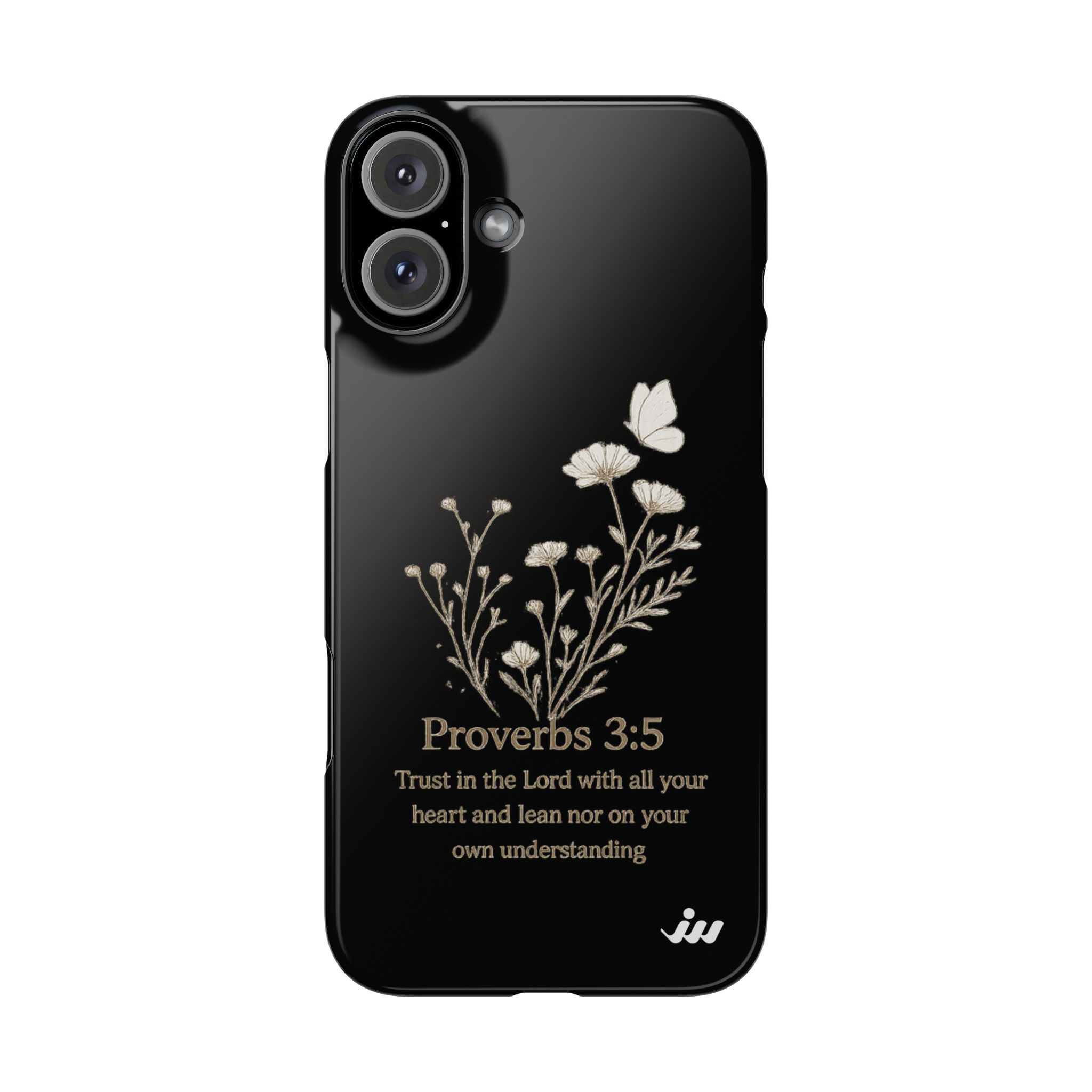 proverbs 3:5 floral phone case proverbs 3:5 floral phone case