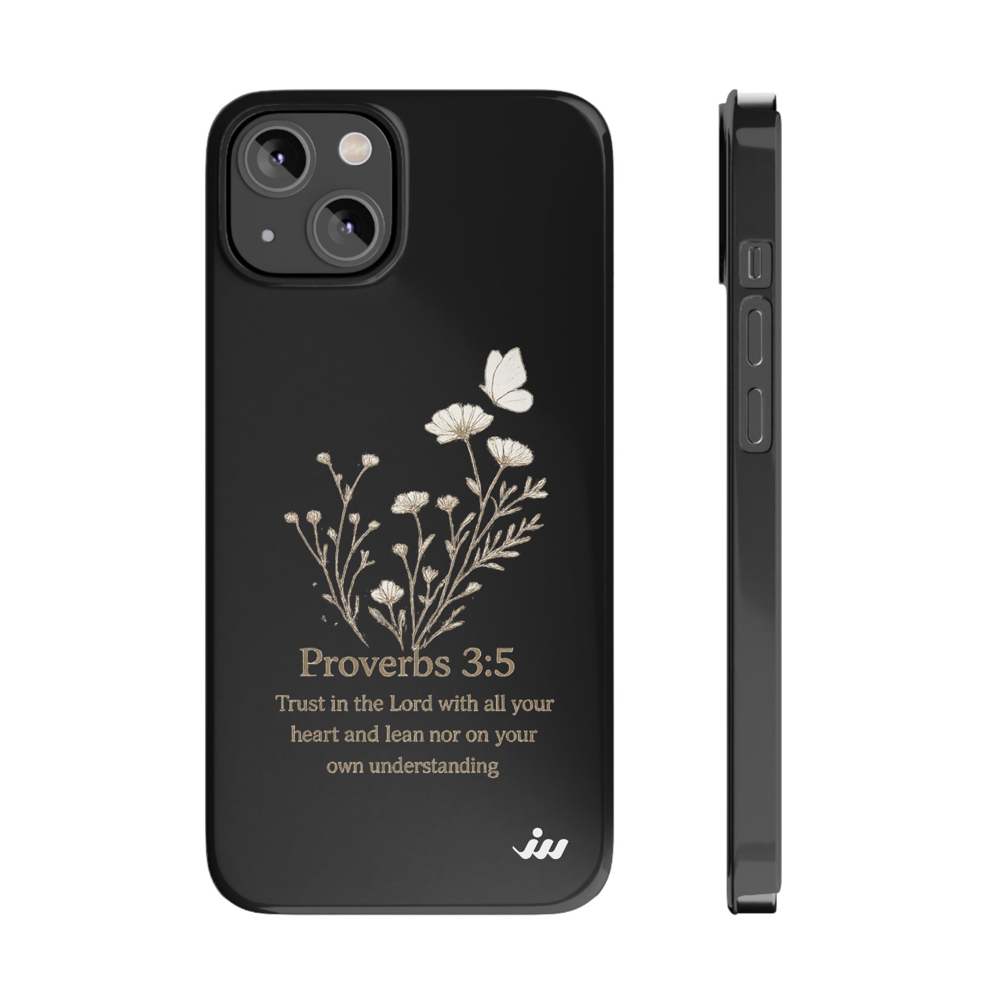 proverbs 3:5 floral phone case proverbs 3:5 floral phone case