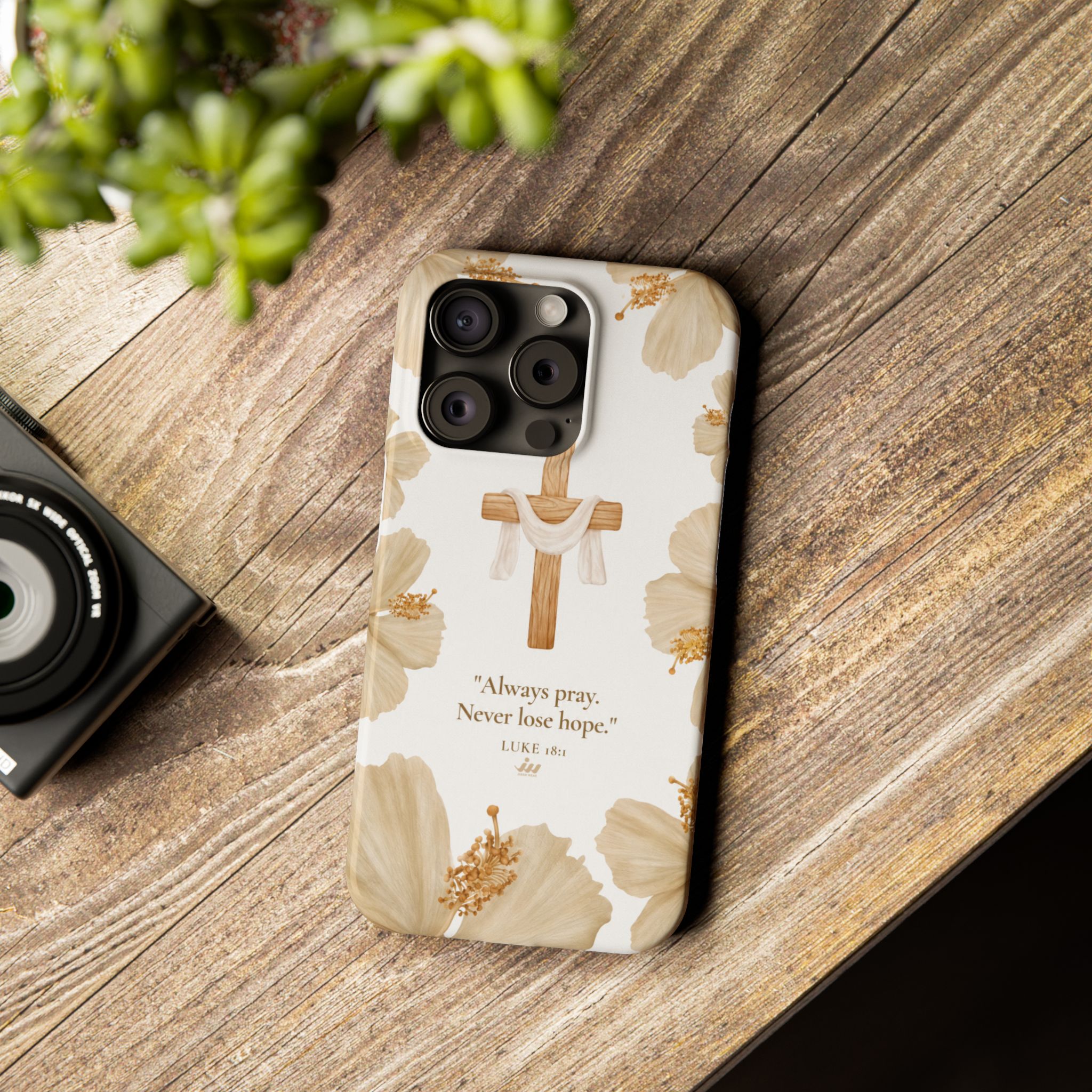 christian cross floral slim phone case christian cross floral slim phone case