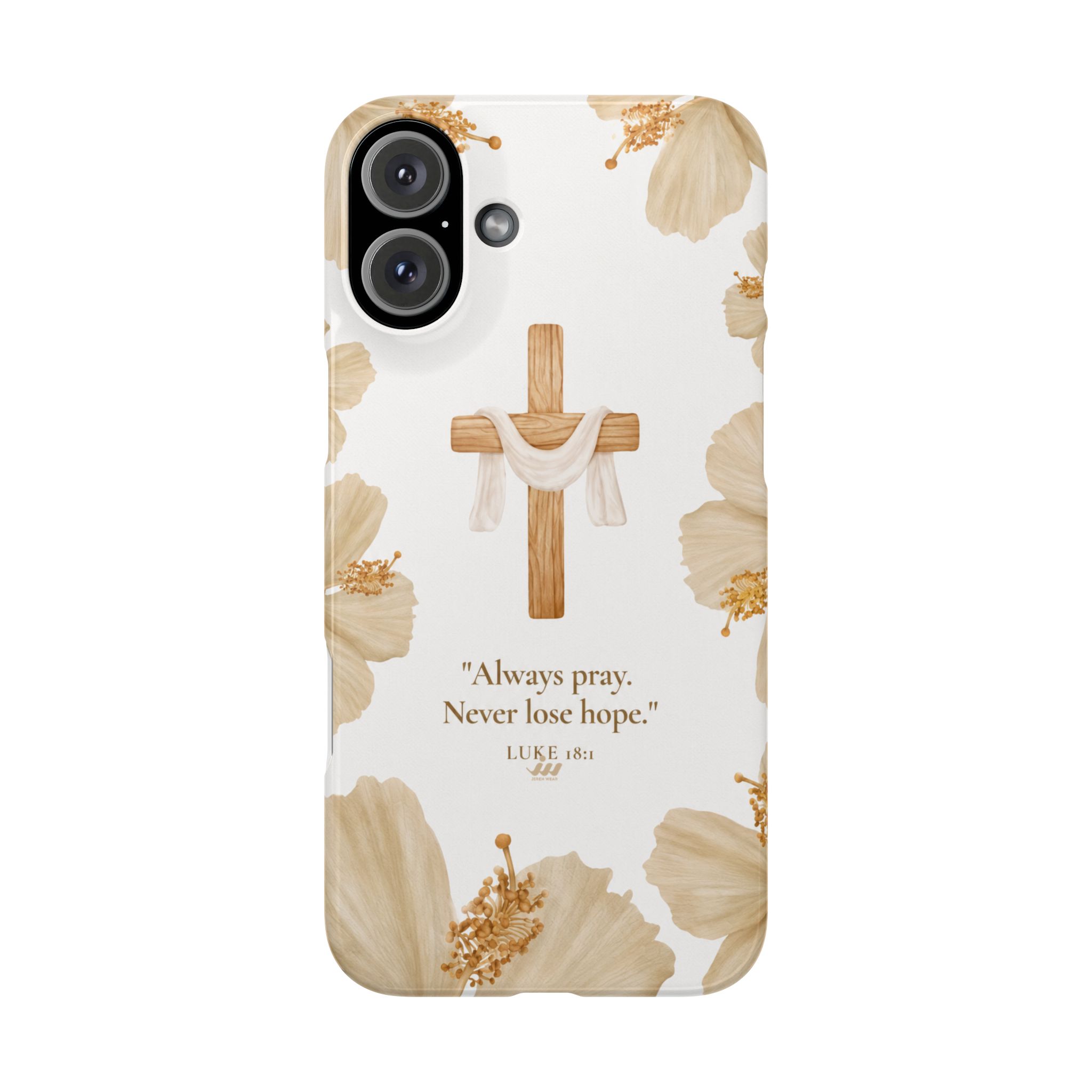 christian cross floral slim phone case christian cross floral slim phone case
