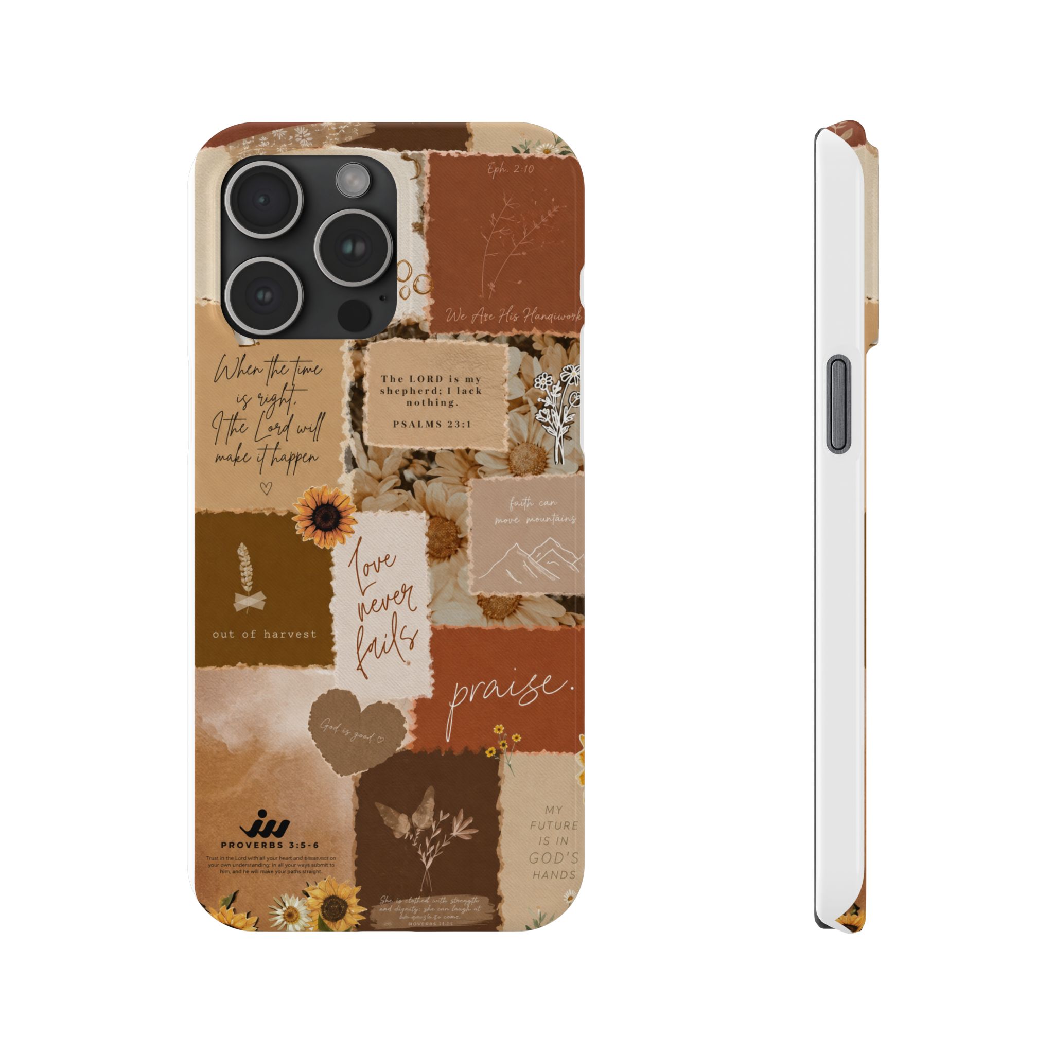 earthy floral collage with inspirational quotes earthy floral collage with inspirational quotes