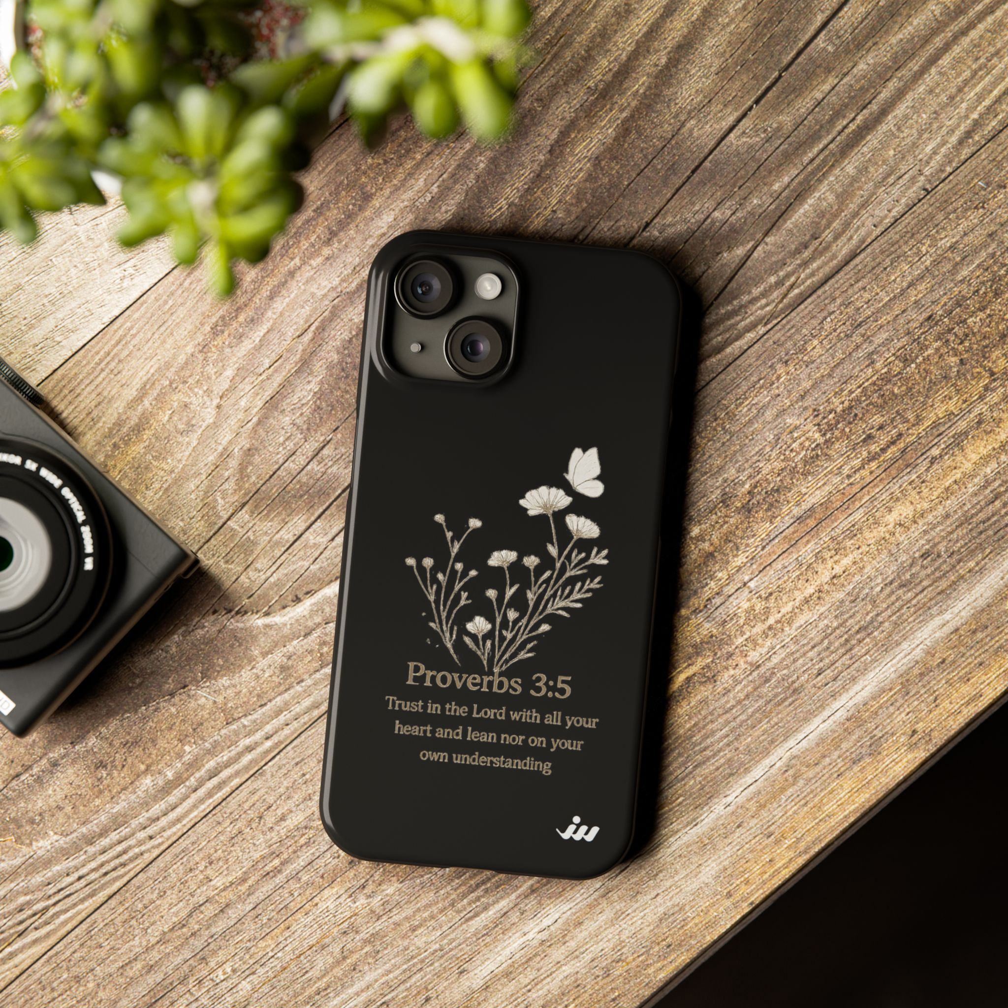 proverbs 3:5 floral phone case proverbs 3:5 floral phone case