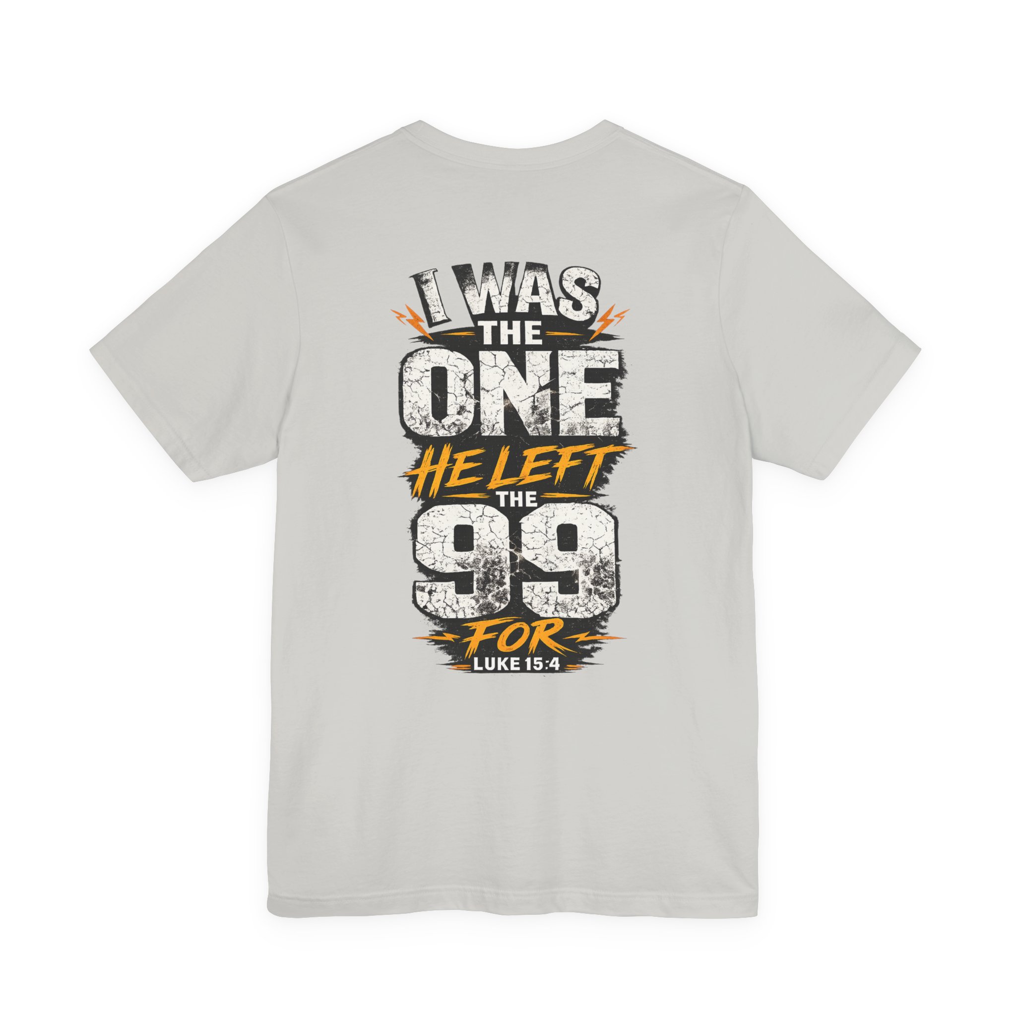 christian 'i was the one he left the 99 for' graphic tee christian 'i was the one he left the 99 for' graphic tee