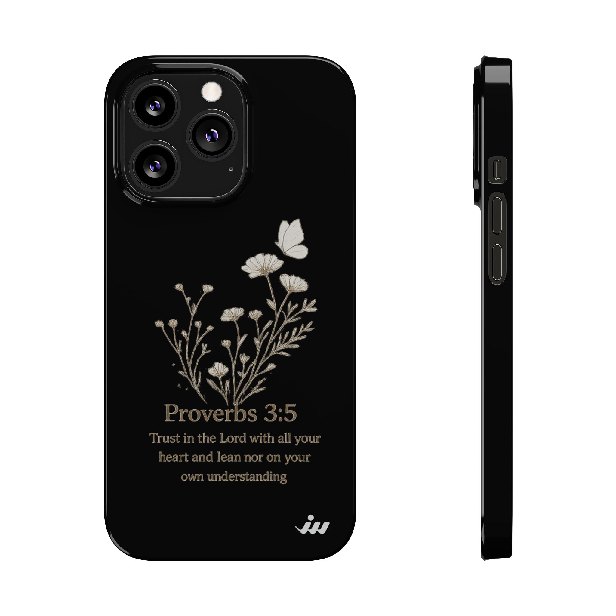 proverbs 3:5 floral phone case proverbs 3:5 floral phone case