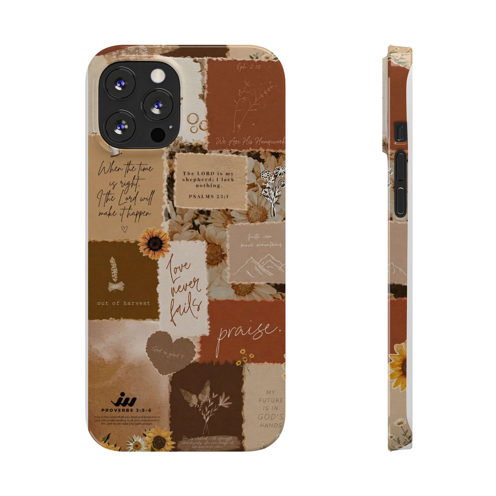 earthy floral collage with inspirational quotes earthy floral collage with inspirational quotes