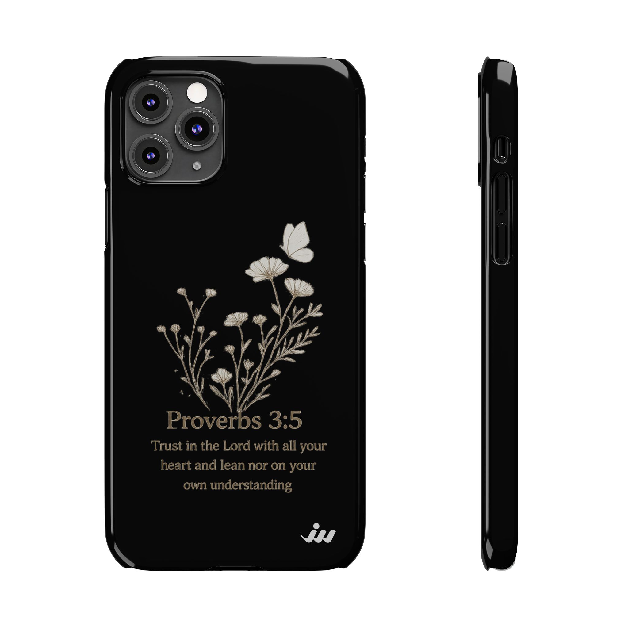 proverbs 3:5 floral phone case proverbs 3:5 floral phone case