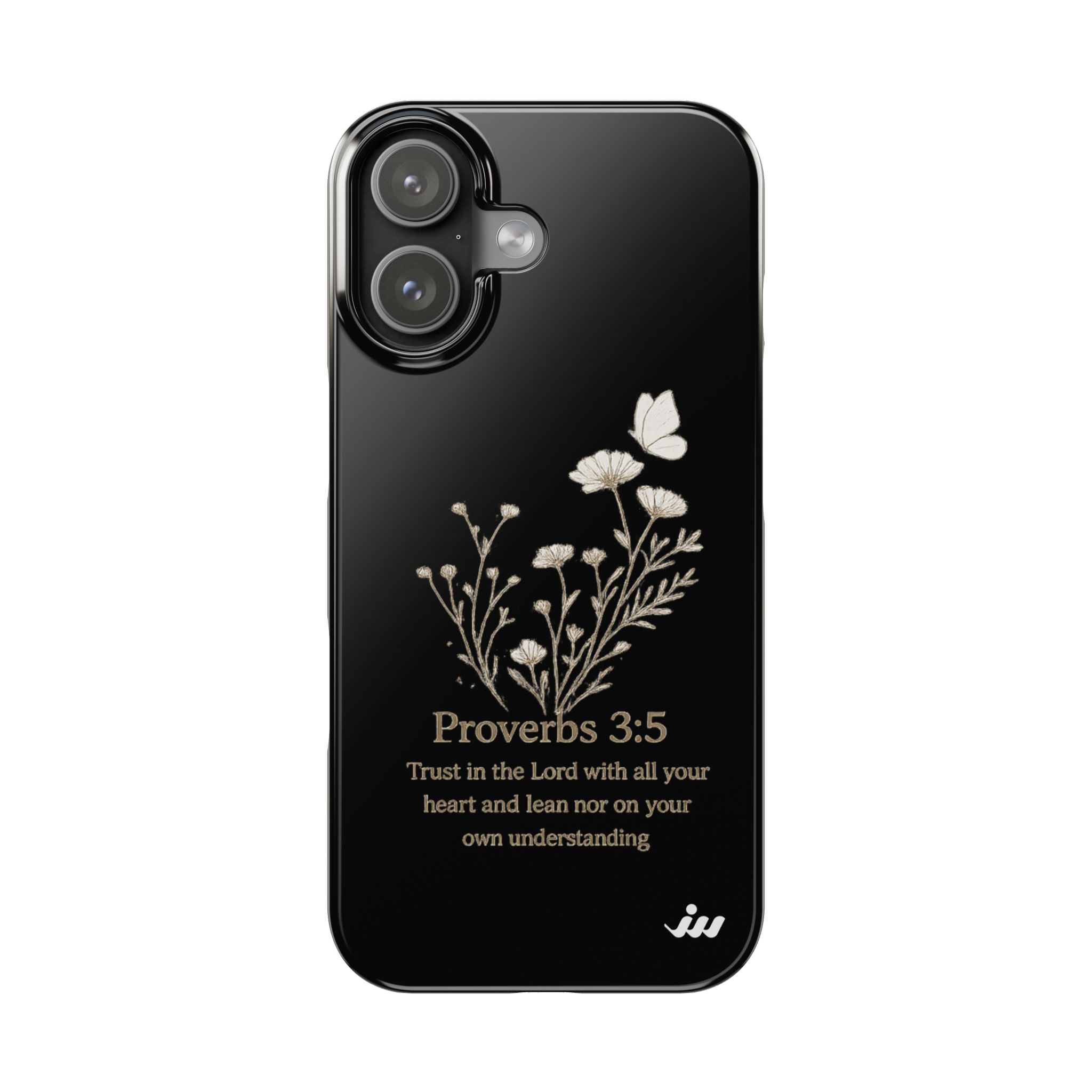 proverbs 3:5 floral phone case proverbs 3:5 floral phone case