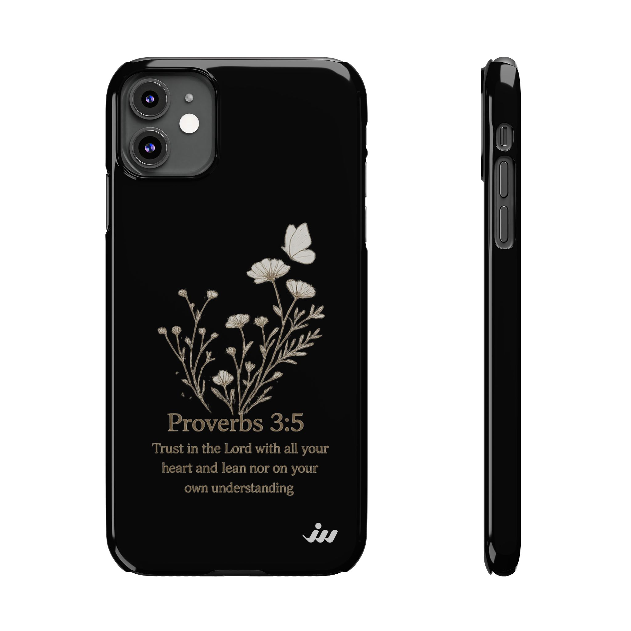 proverbs 3:5 floral phone case proverbs 3:5 floral phone case