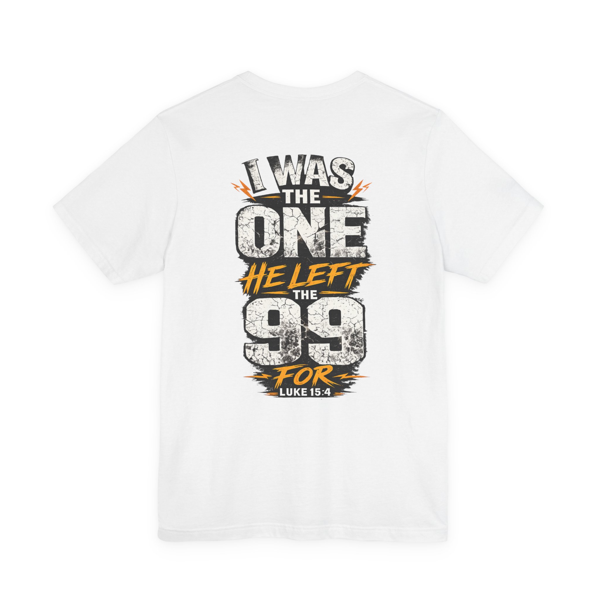 christian 'i was the one he left the 99 for' graphic tee christian 'i was the one he left the 99 for' graphic tee